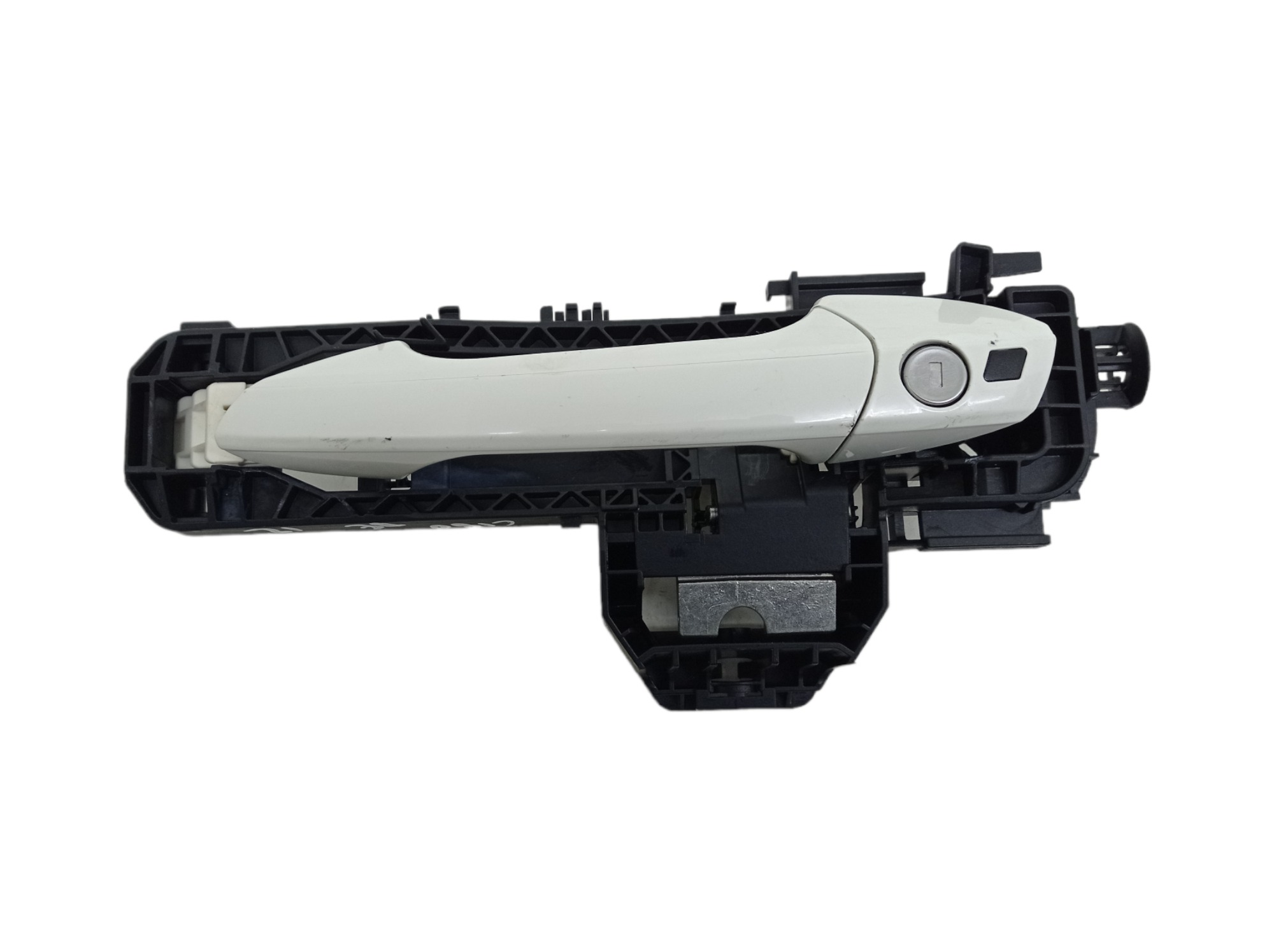Maçaneta Externa Porta Dianteira Esquerda Mercedes C180 2012 Branco Dianteira 1