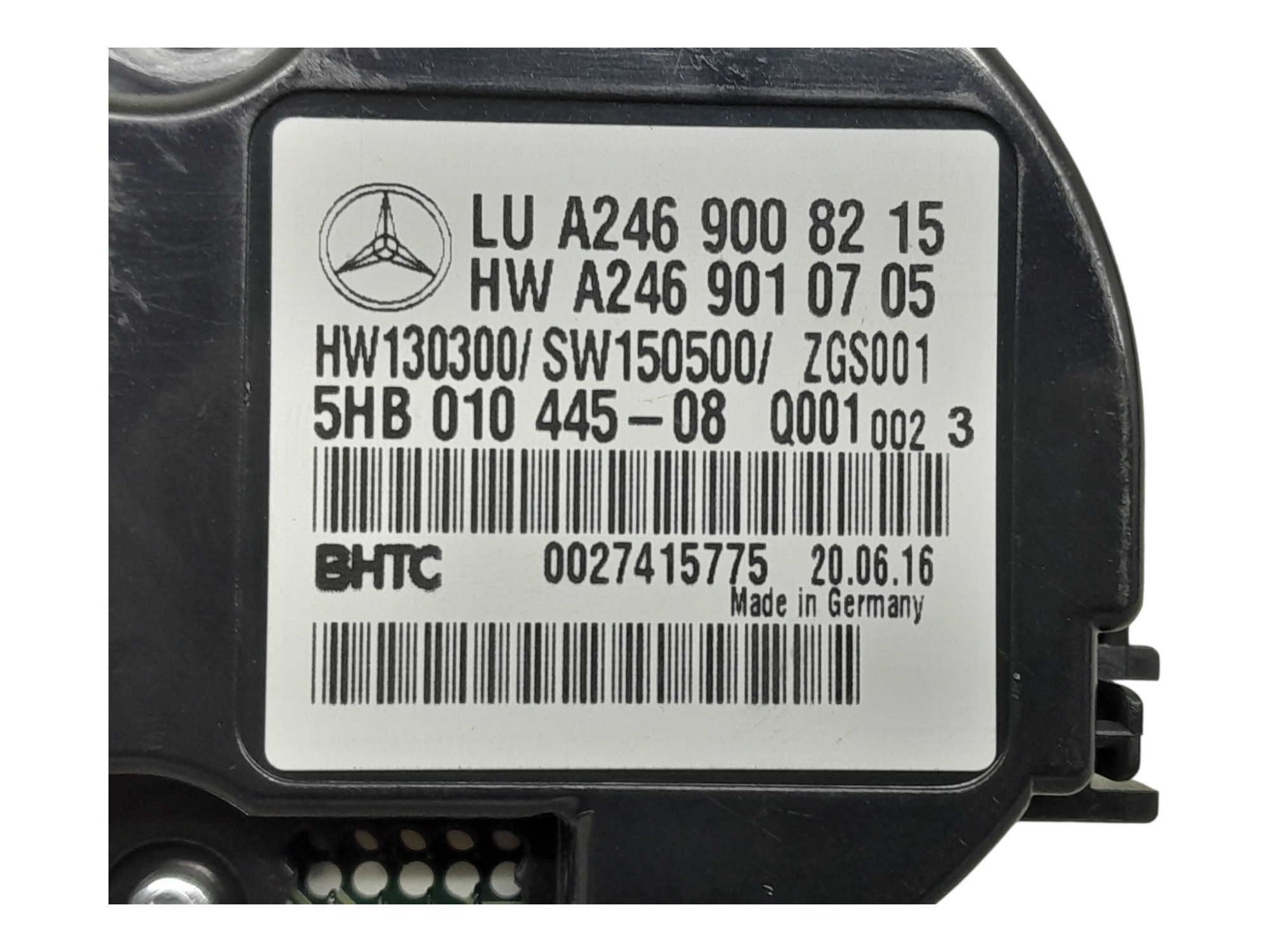 Controle De Ar Mercedes A200 2017 7