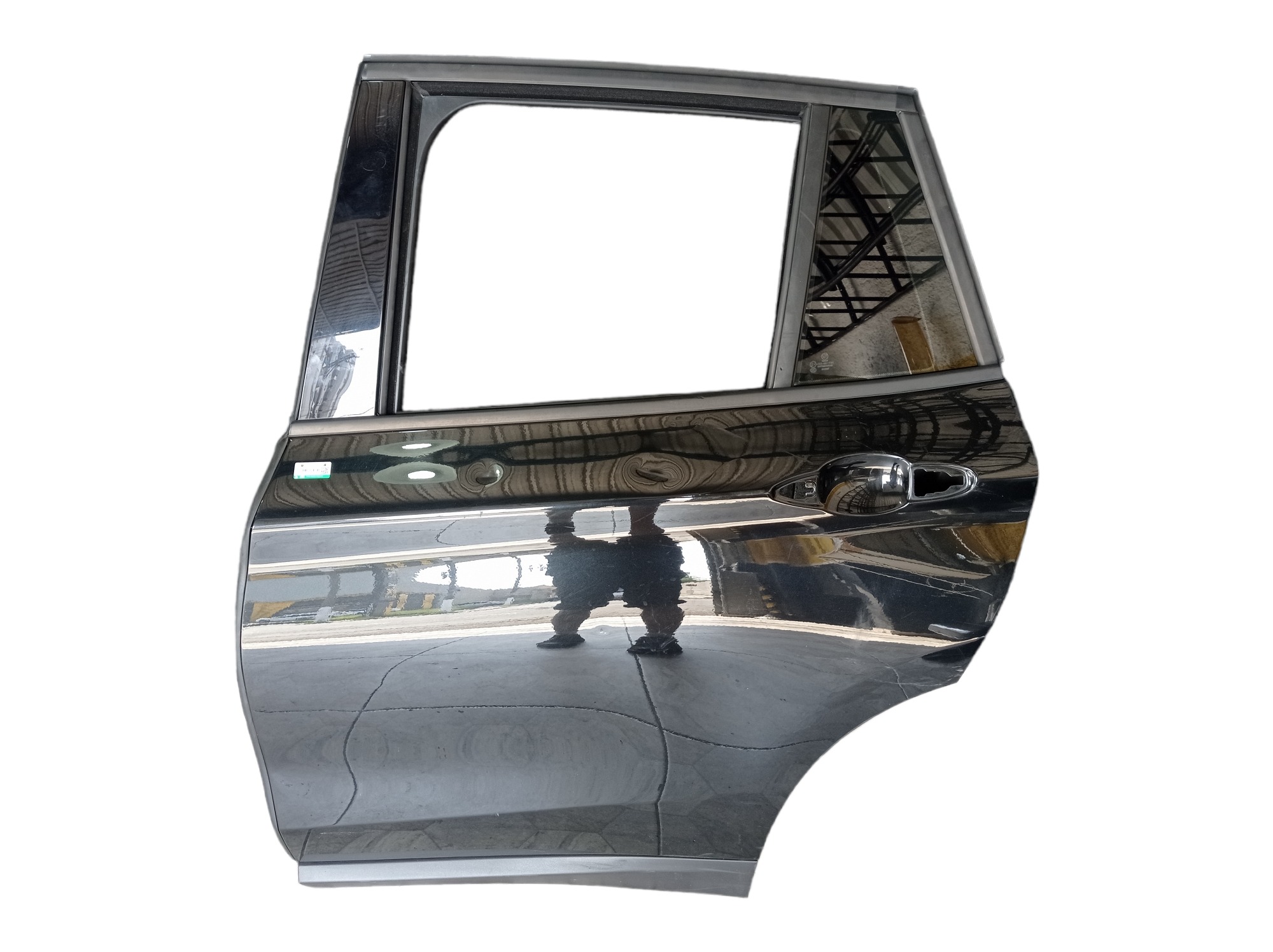 Porta Traseira Esquerda Bmw X1 S20i 2017 Traseira Esquerdo Preto