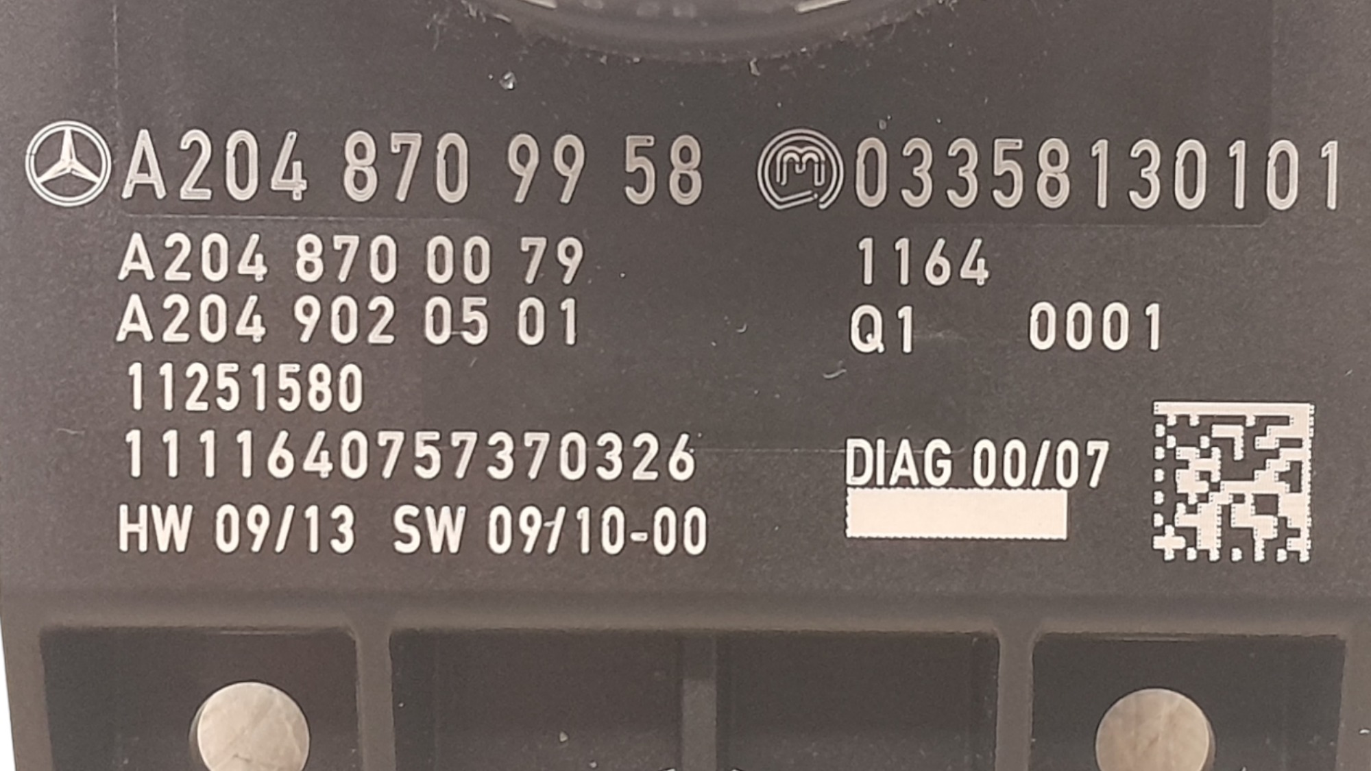 Botao Idrive Multimidia Mercedes C180 Cgi 2012 6