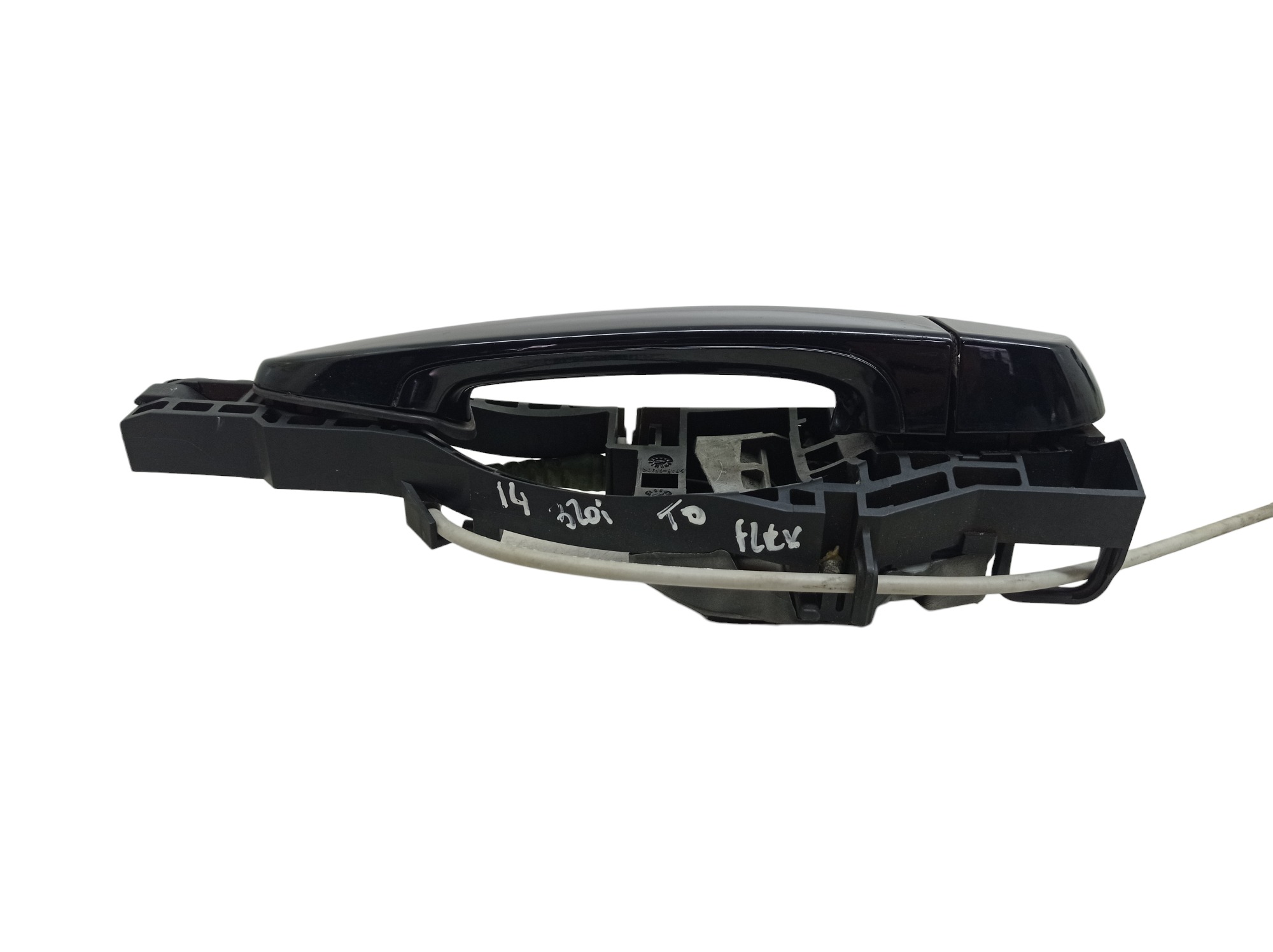 Maçaneta Externa Porta Traseira Direita Bmw 320i 2014 Preto 3