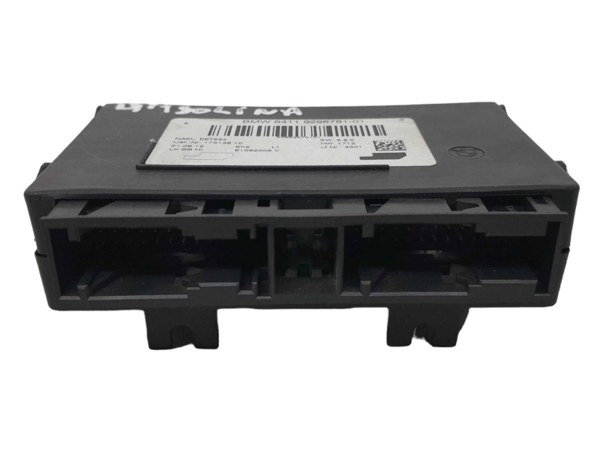 Modulo Controle Ar Bmw 320i 2.0 16v Turbo Gas 2013 2
