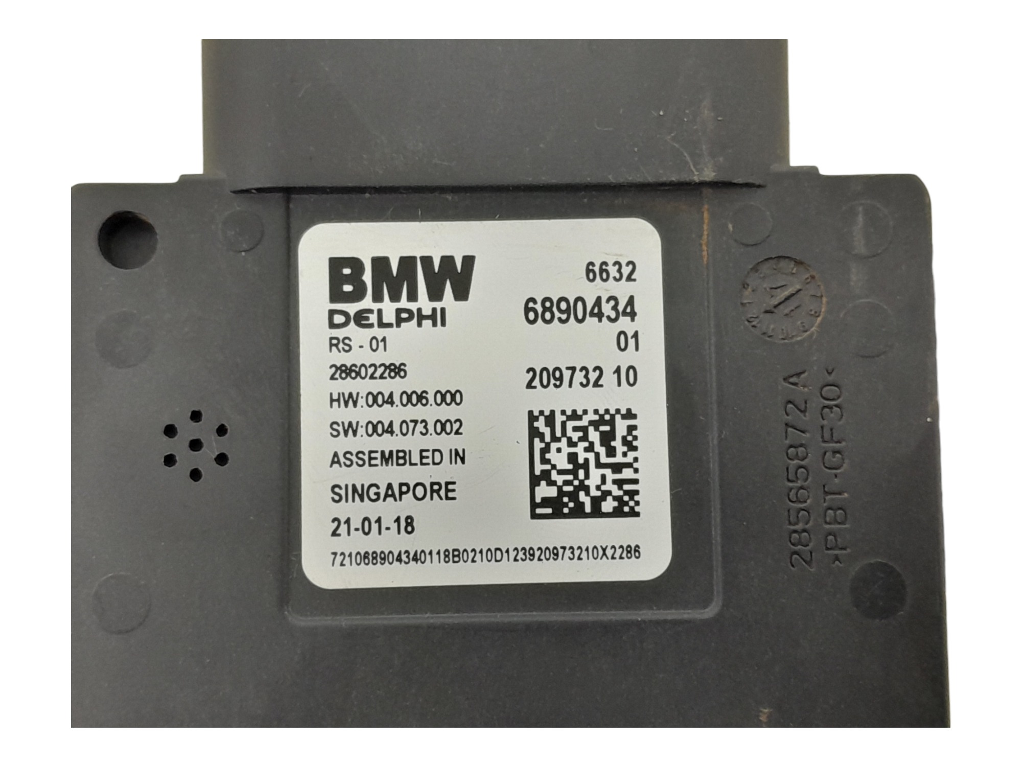 Modulo Sensor Mudanca Faixa Traseiro  Bmw X3 2018 6