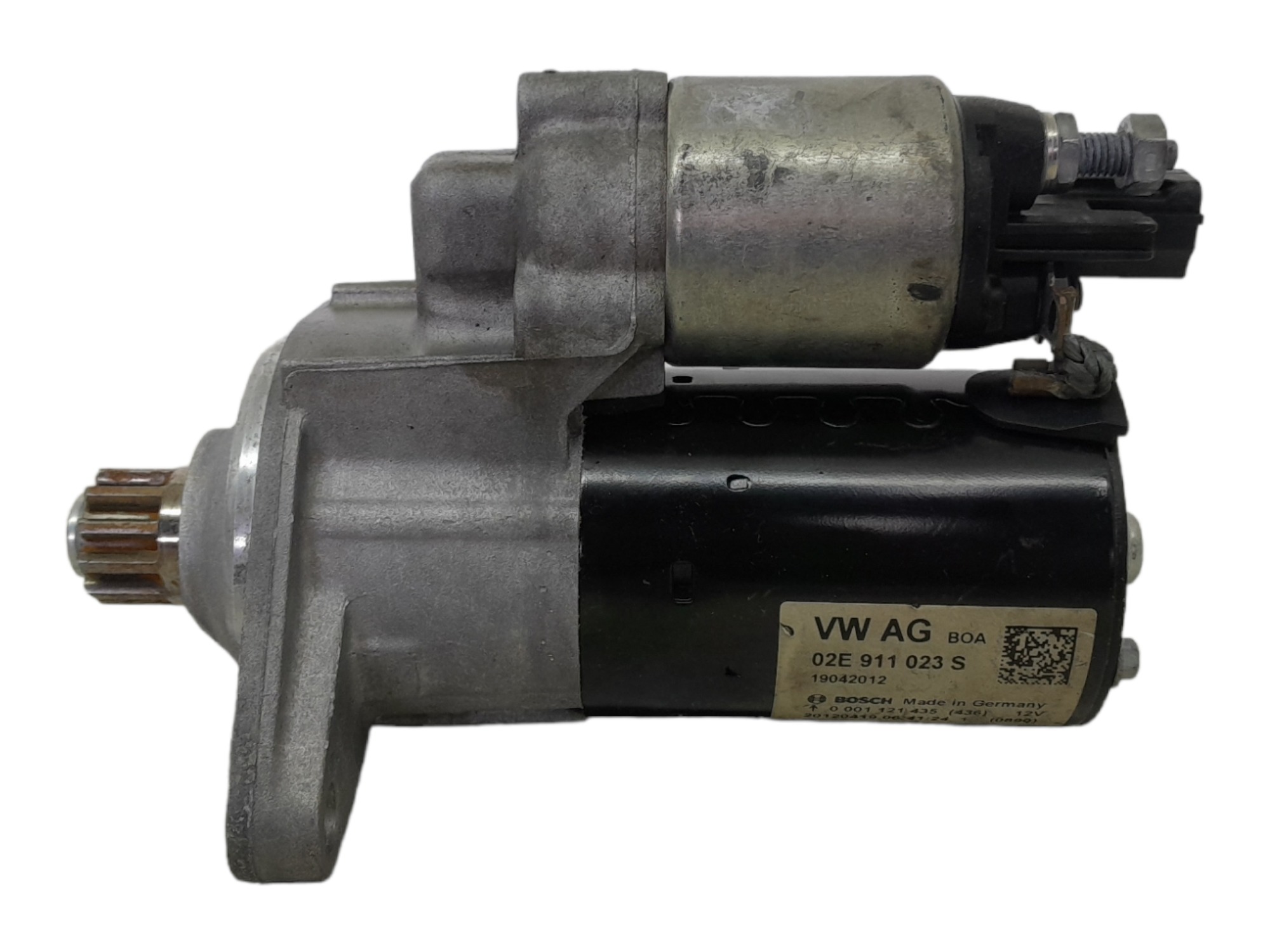 Motor De Arranque Volkswagen Passat Variant Tsi 2.0 16v 2012 2