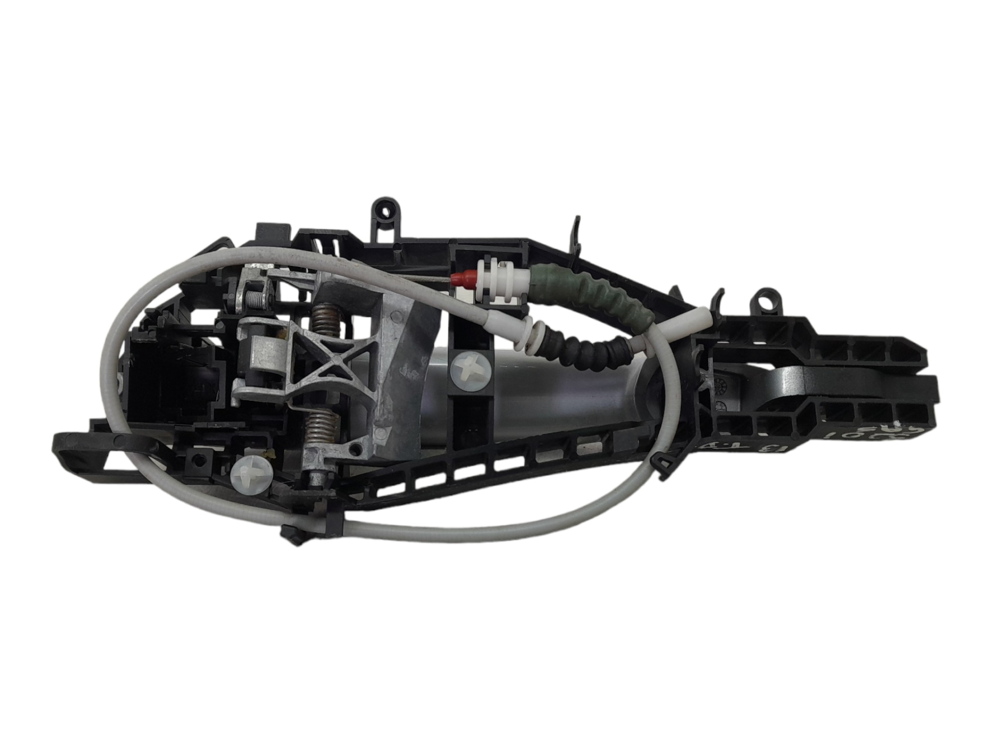 Macaneta Externa Traseira Direita Bmw 320i 2013v Prata Traseira 5
