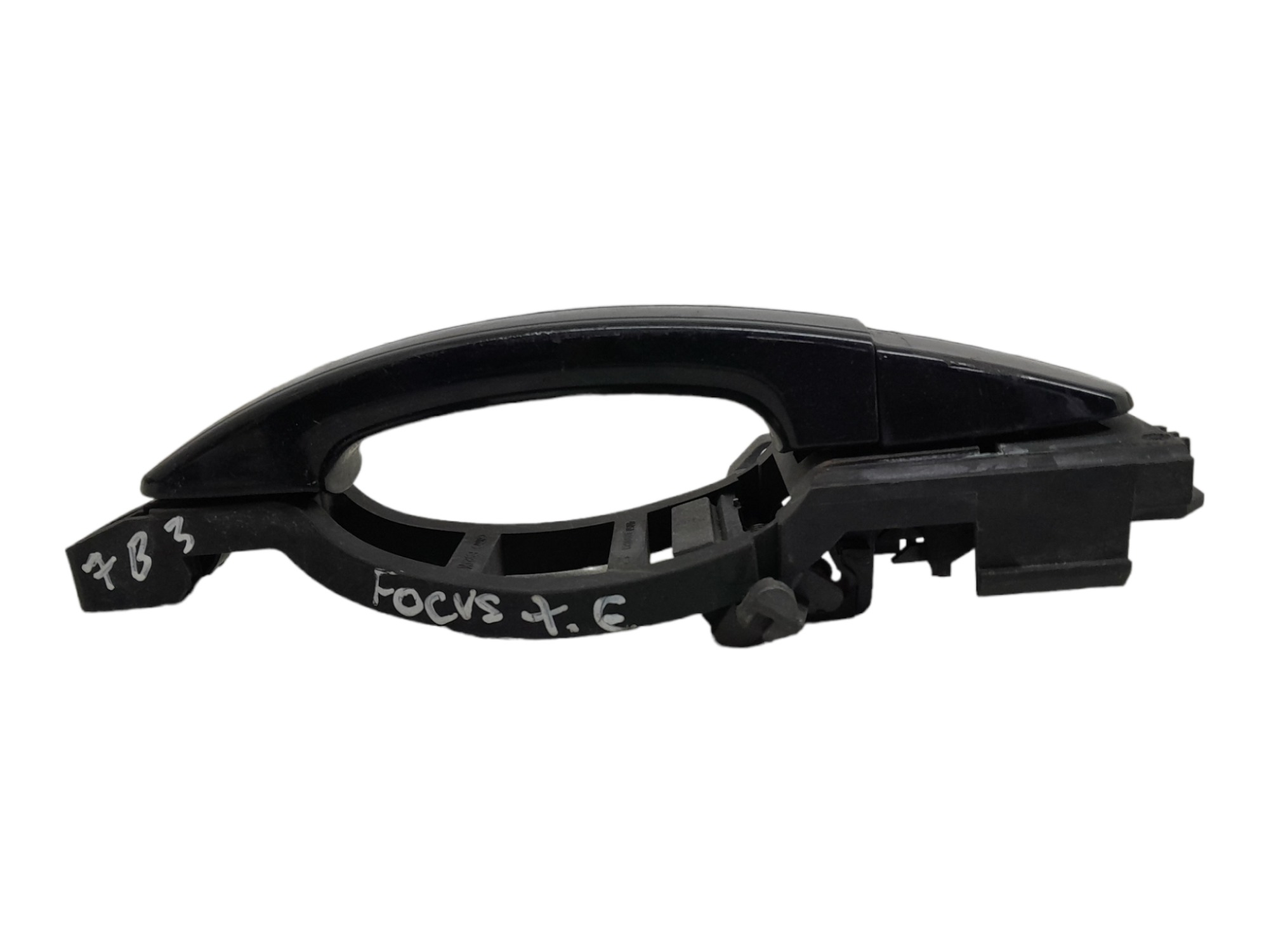 Macaneta Externa Traseira Esquerda Ford Focus 2015 – Preto – Traseira 2