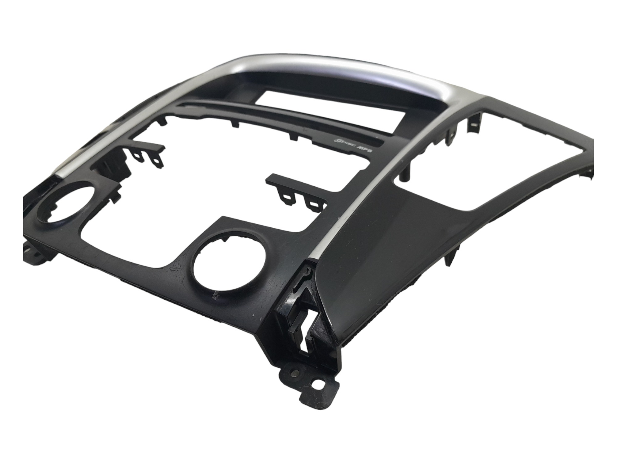 Moldura Central Painel Hyundai Sonata 2011 Preto 2