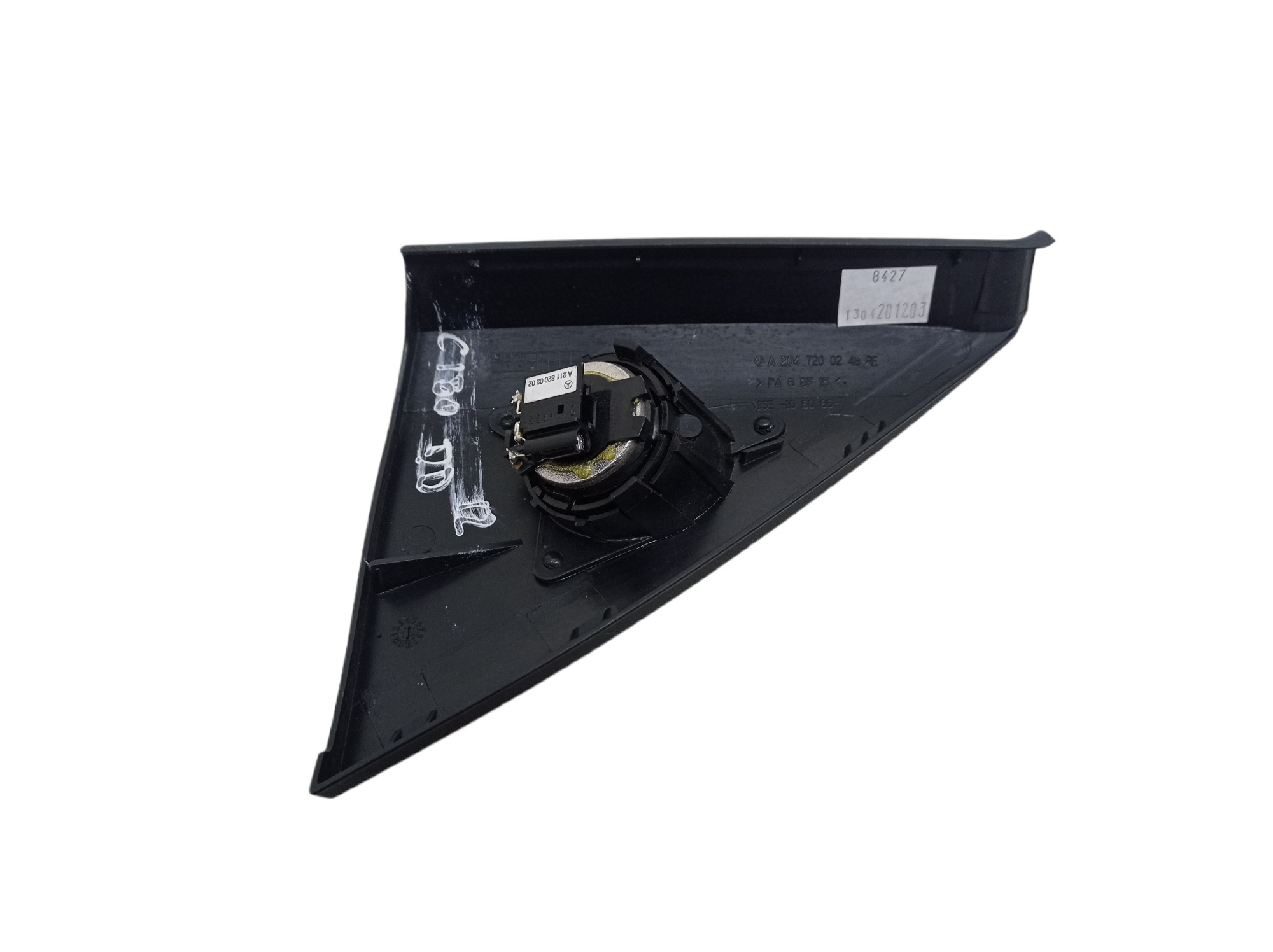 Acabamento Interno Retrovisor Direito Mercedes C180 2012  – Preto 4