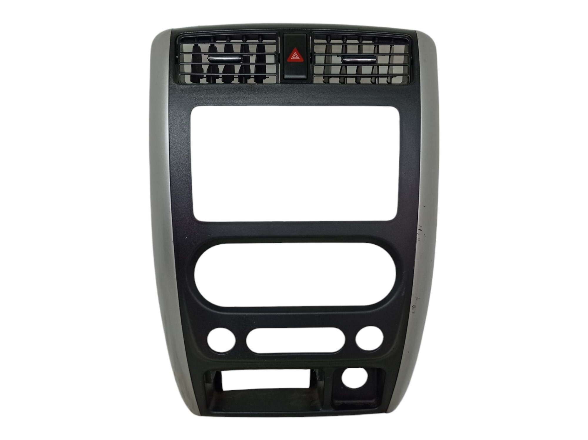 Moldura Central Painel Suzuki Jimny 2016 Cinza 1