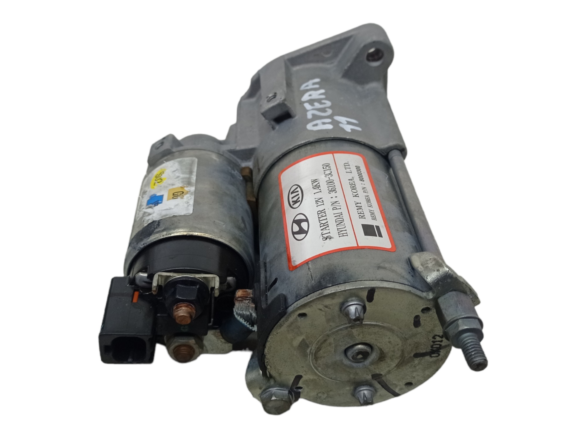Motor De Arranque Hyundai Azera 3.3 V6 Automático Gas 2011 4