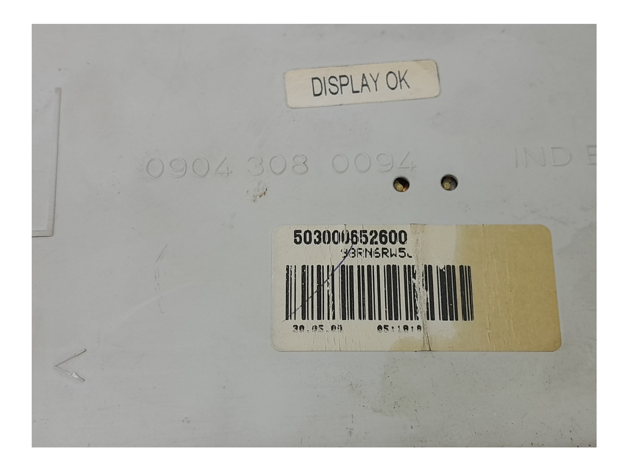 Painel De Instrumento Renault Clio 2008  Preto 6