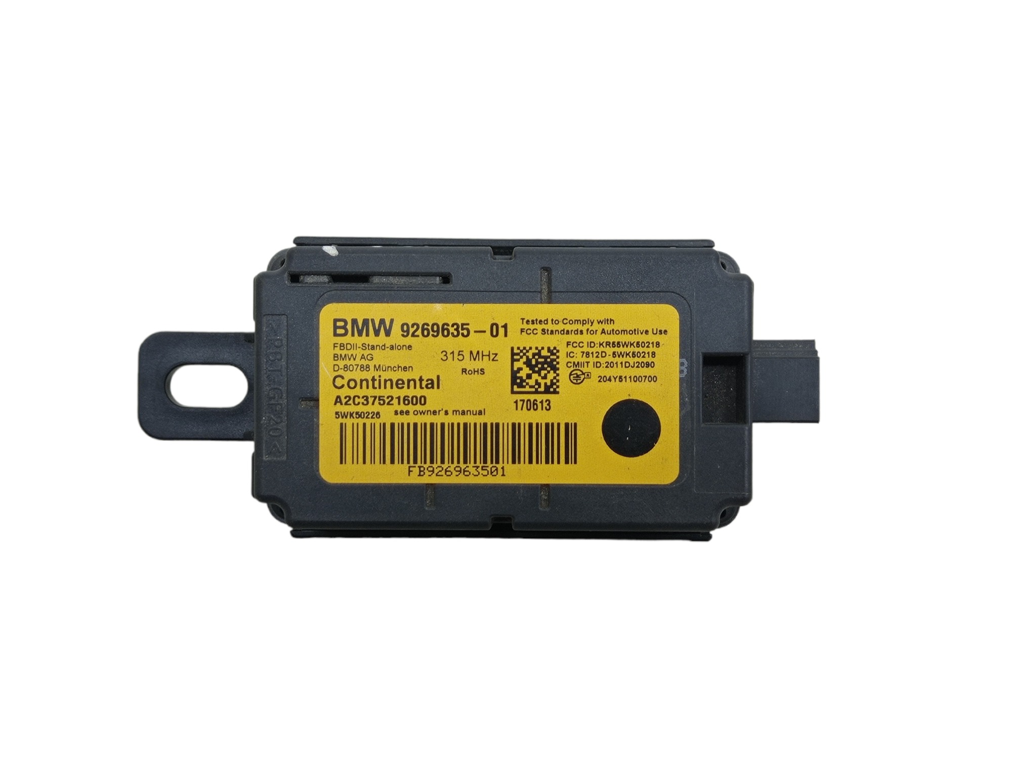 Modulo Alarme Bmw 320i 2014 1