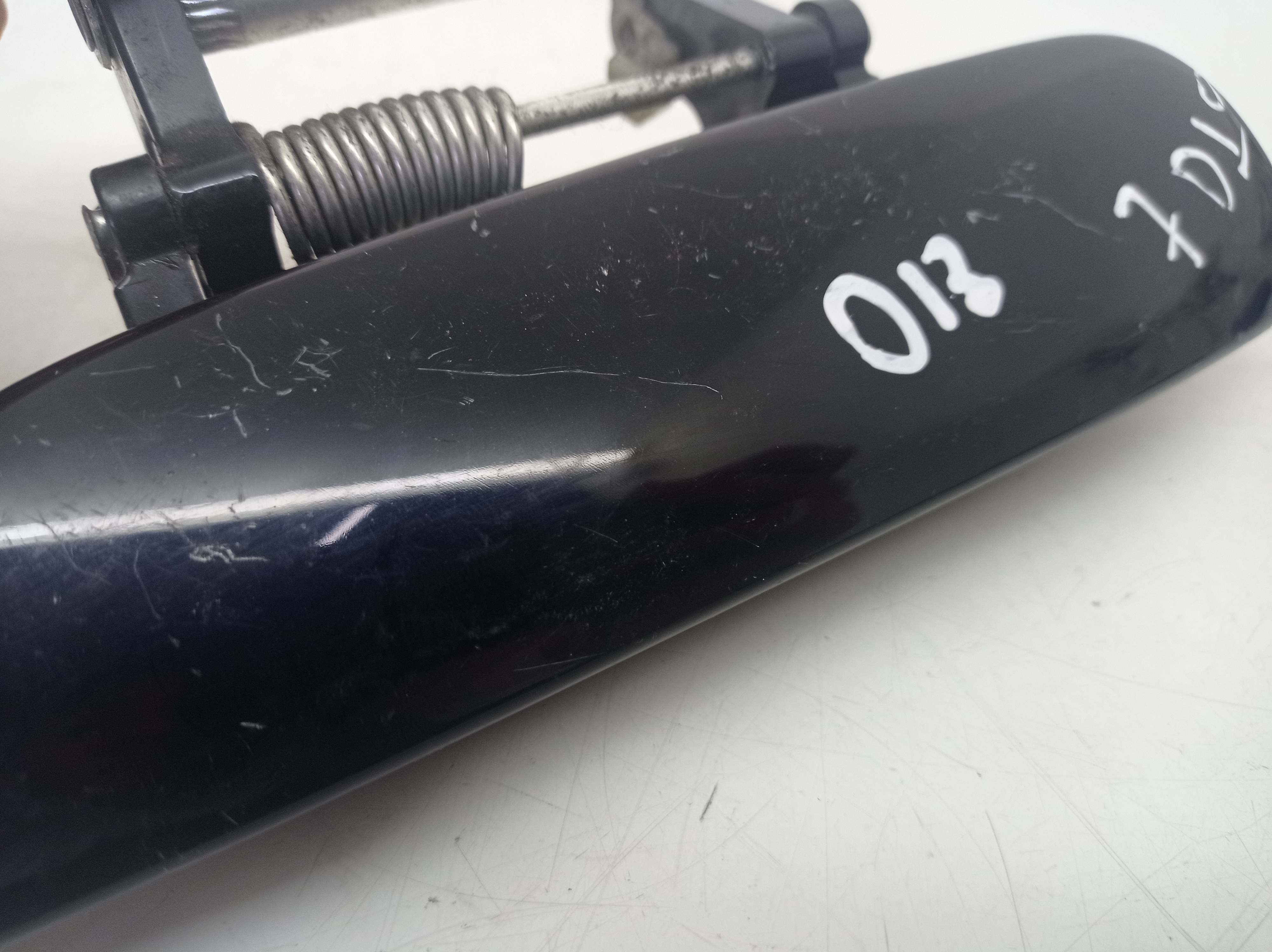 Macaneta Externa Traseira Esquerda Honda Fit 2013 Preto 5