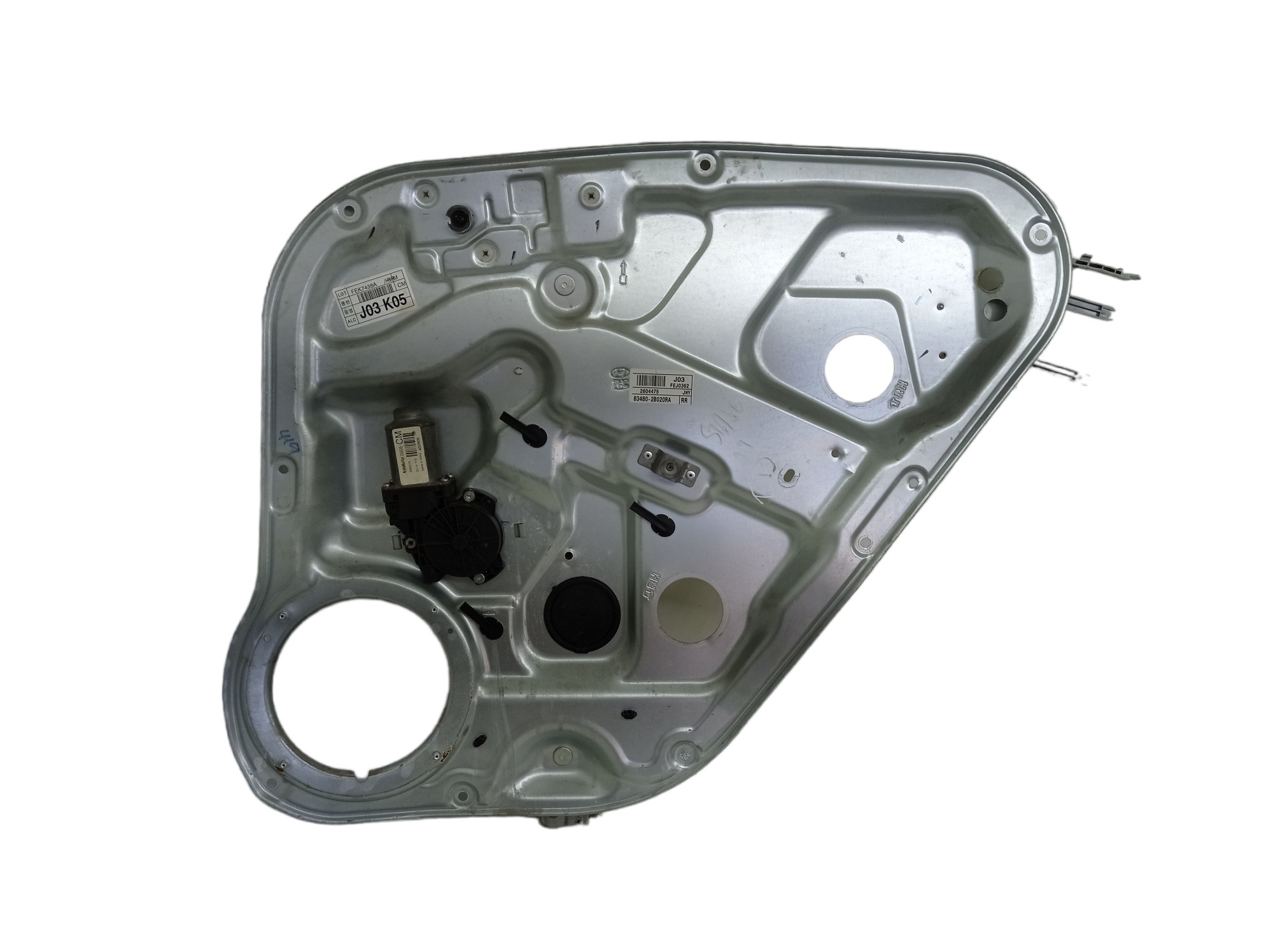Maquina Vidro Traseira Direita Hyundai Santa Fe 2011 1