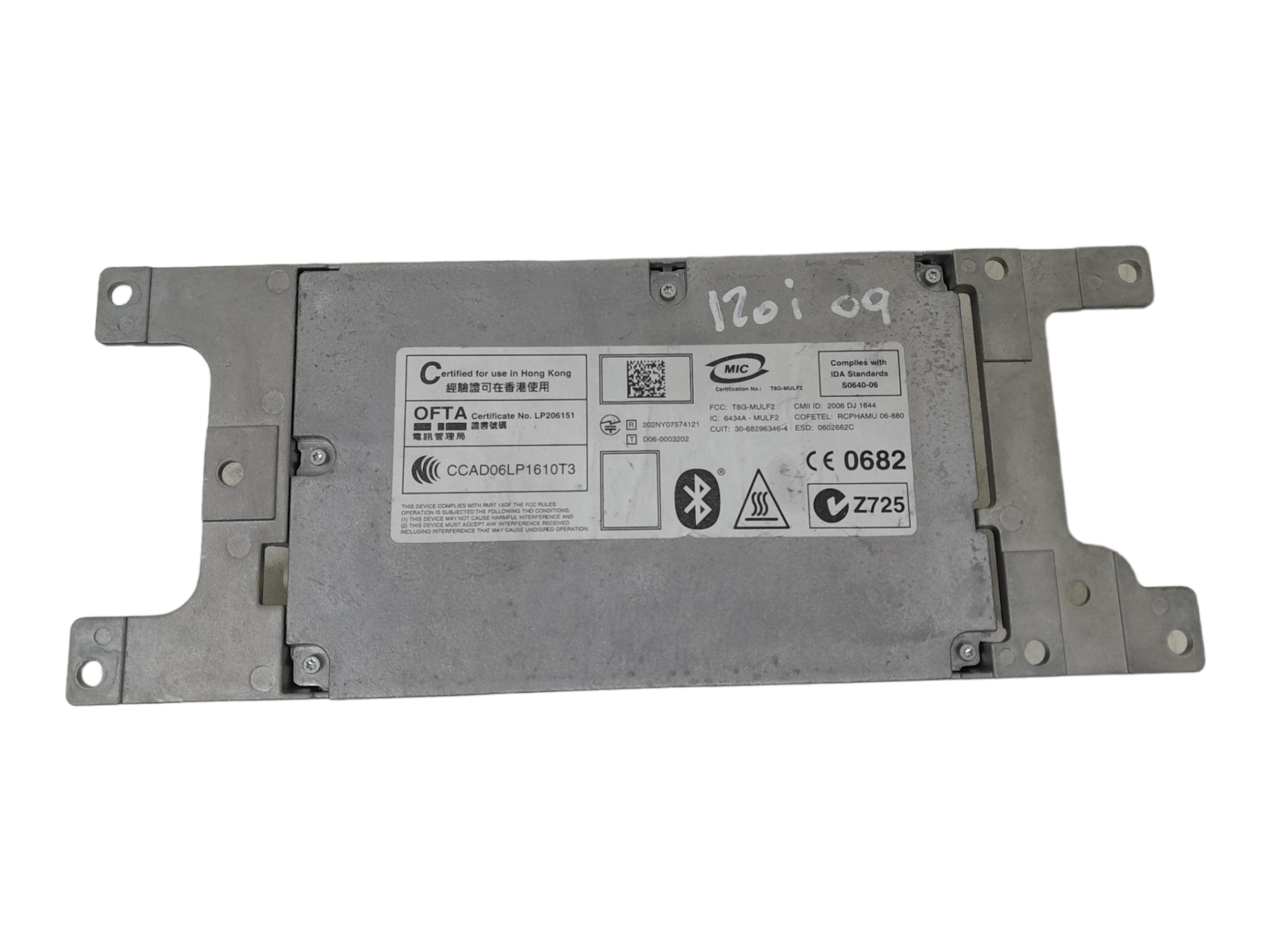 Modulo Bluetooth Bmw 120i 2.0 2010 5
