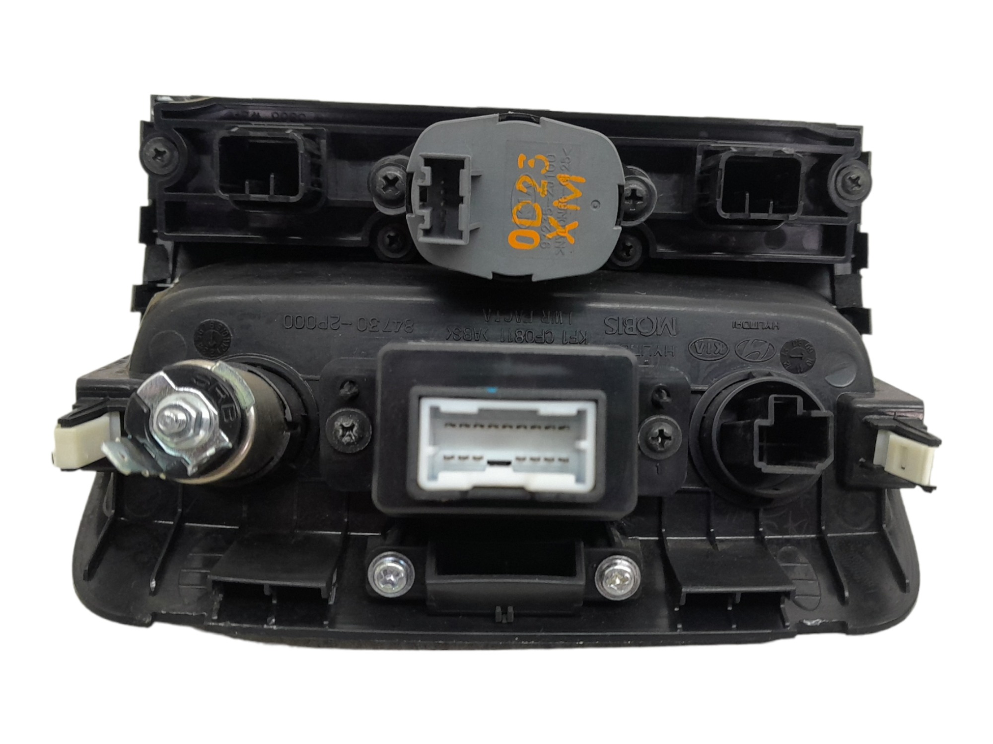 Moldura Acendedor Entrada Usb Kia Sorento 2011 Preto 6
