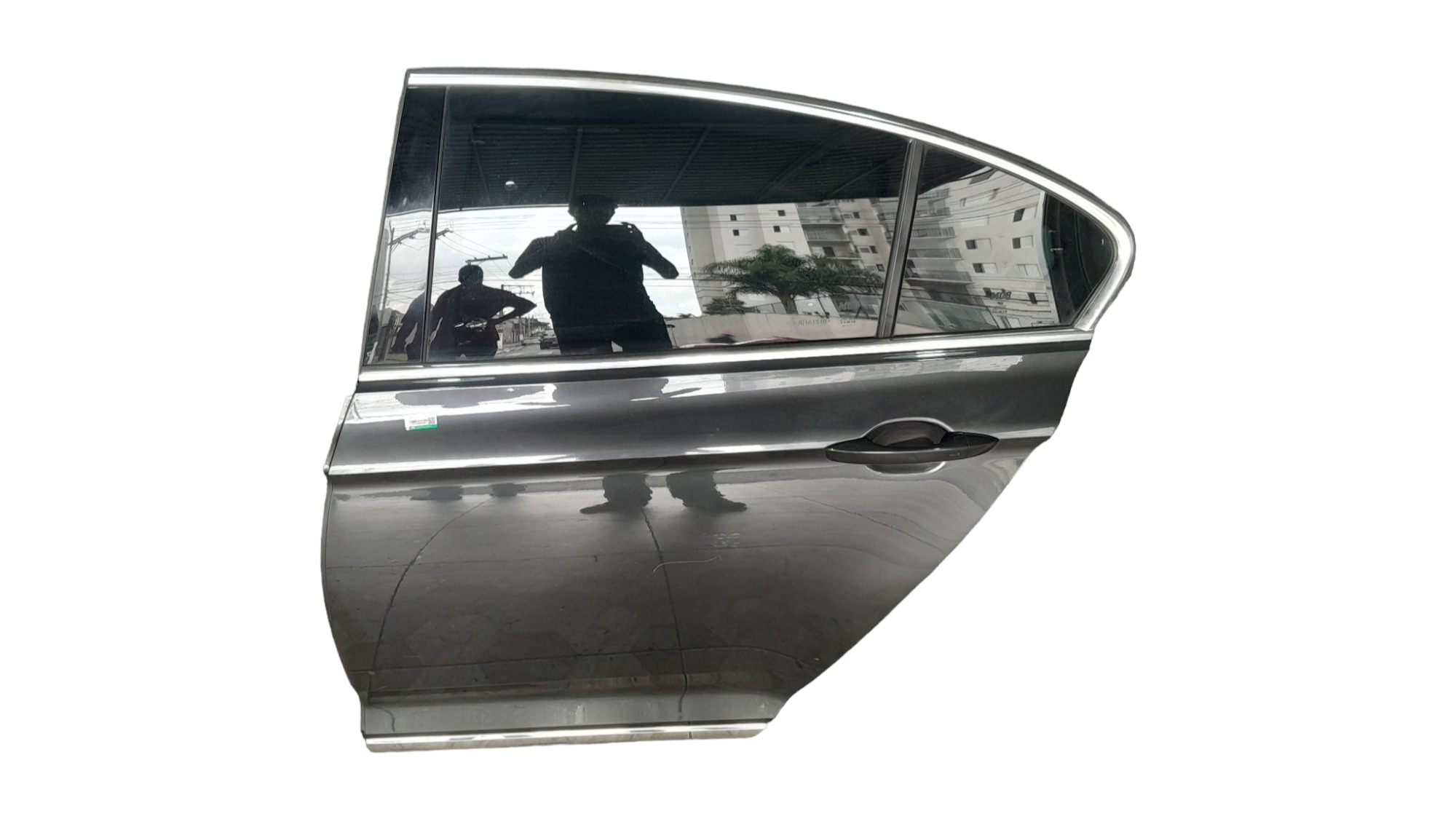 Porta Traseira Esquerda Blindada Volkswagen Passat 2018 Traseira Esquerdo Cinza