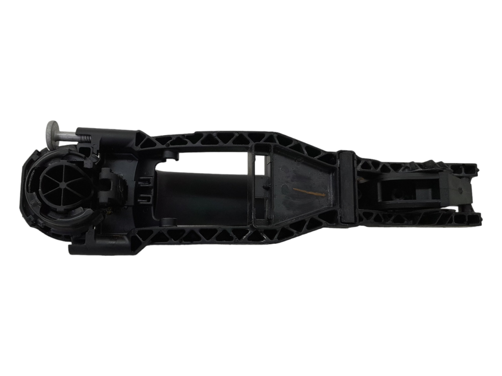 Macaneta Porta Externa Tras Esquerda Volkswagen Gol G7 2023  Preta Traseira 4