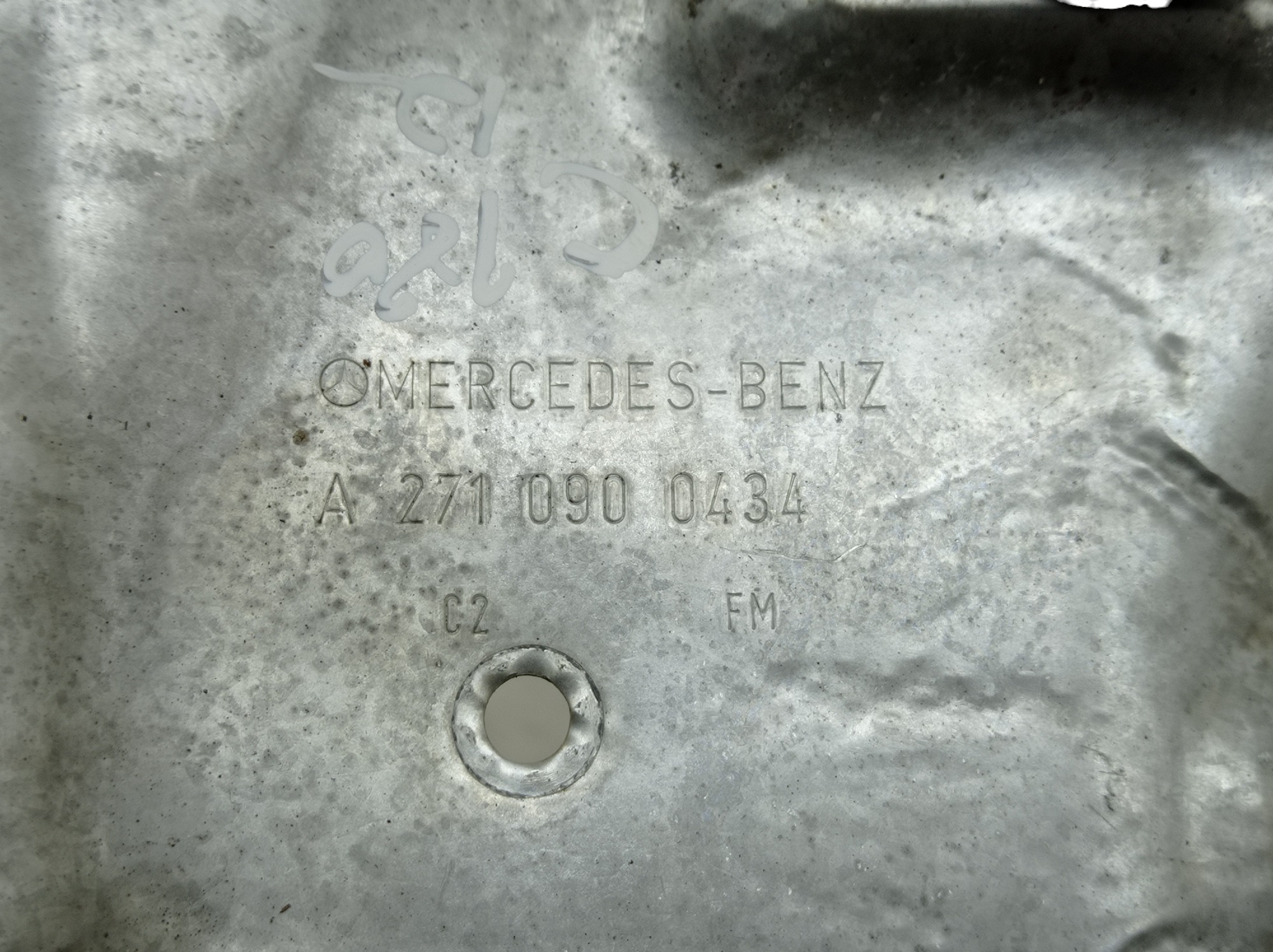 Defletor Turbina Mercedes C180 Cgi 1.8 16v Gasolina 2012 5