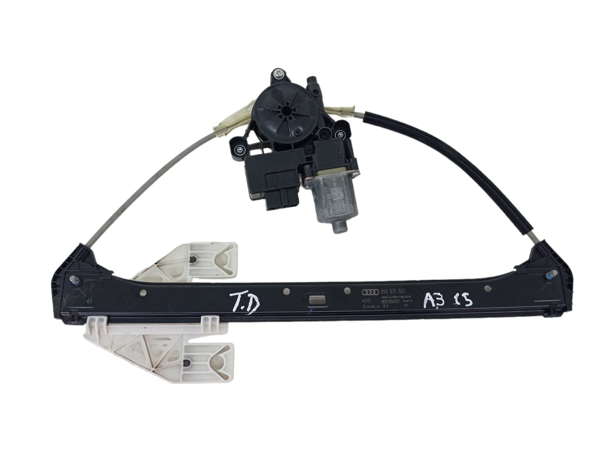 Maquina Vidro Traseiro Direito Audi A3 Sedan 2015 1