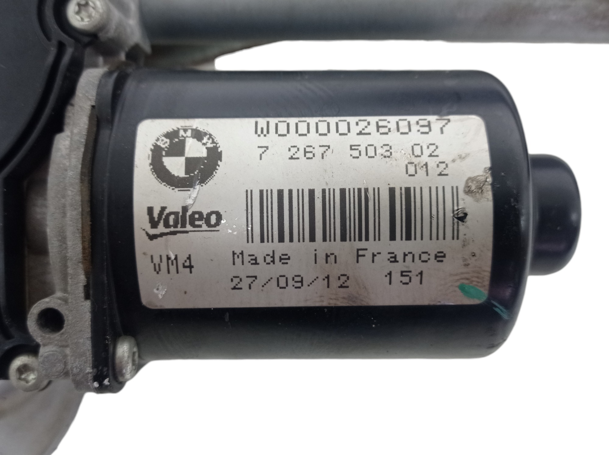 Maquina Limpador Parabrisa Bmw 320i 2013 7