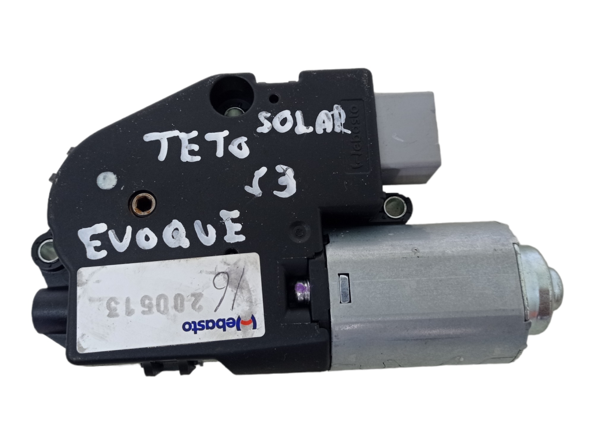 Motor Teto Solar Land Rover Evoque Prestige Si4 2.0 2013 2