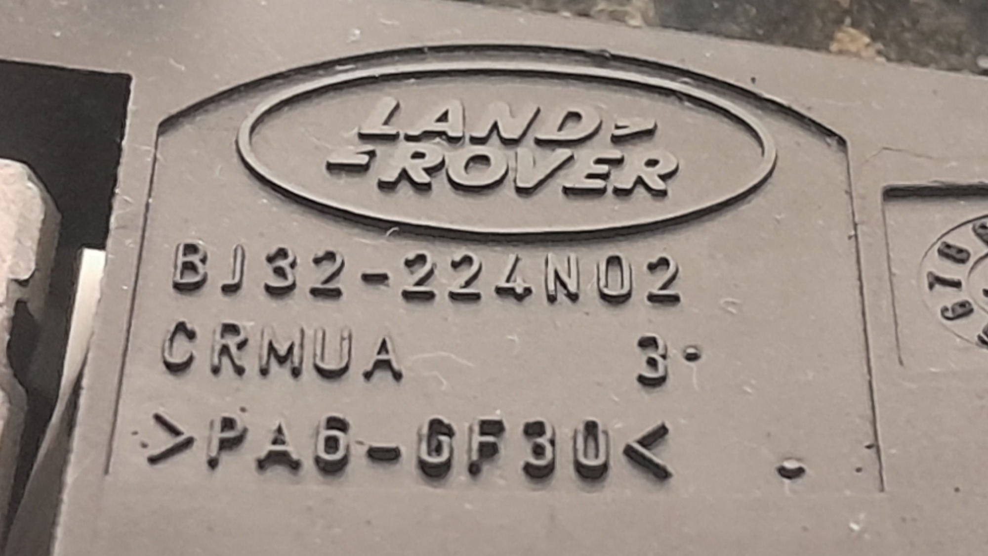 Maçaneta Ext Porta Tras Esq Land Rover Discovery Sport 2016 Azul Traseira 7