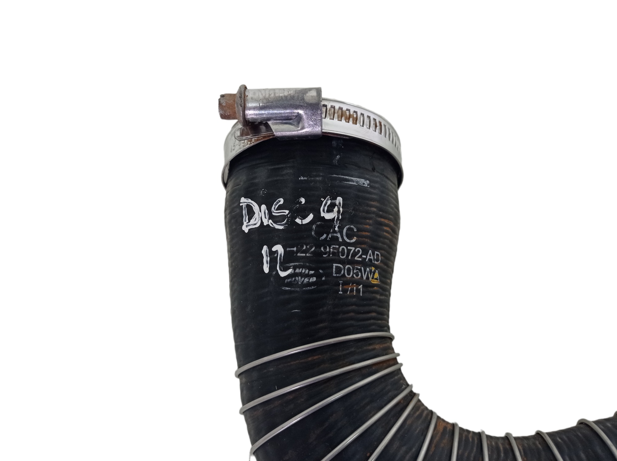 Mangueira Intercooler Land Rover Discovery 4 3.0 V6 2011  Preto 5