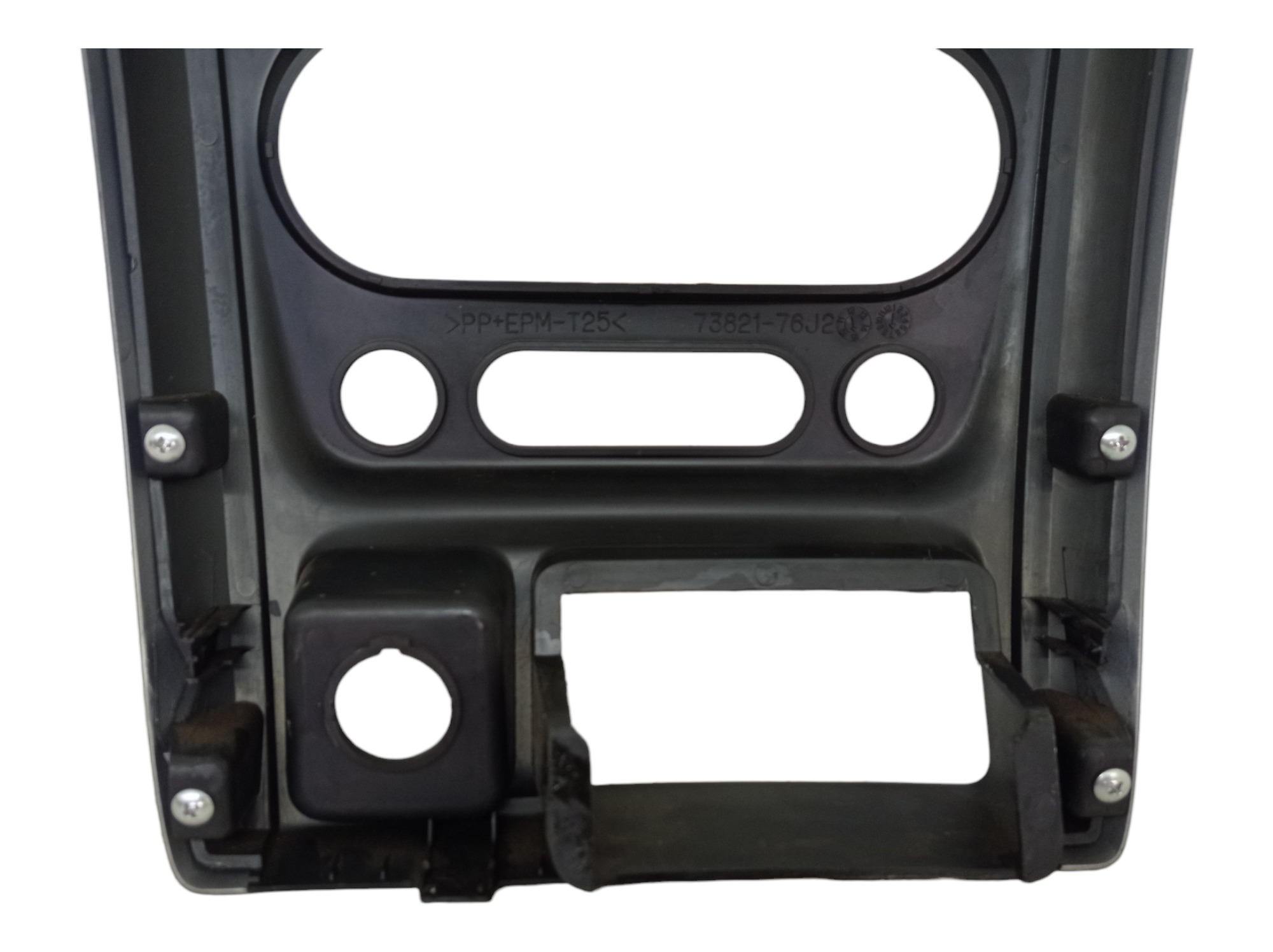 Moldura Central Painel Suzuki Jimny 2016 Cinza 5