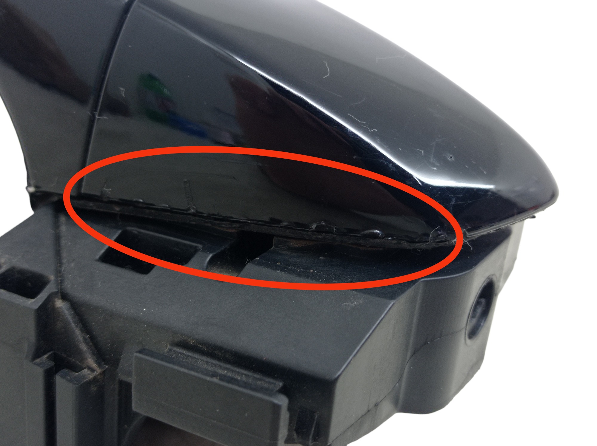 Maçaneta Ext Porta Traseira Esquerda Volkswagen Golf 2015 Preto 7