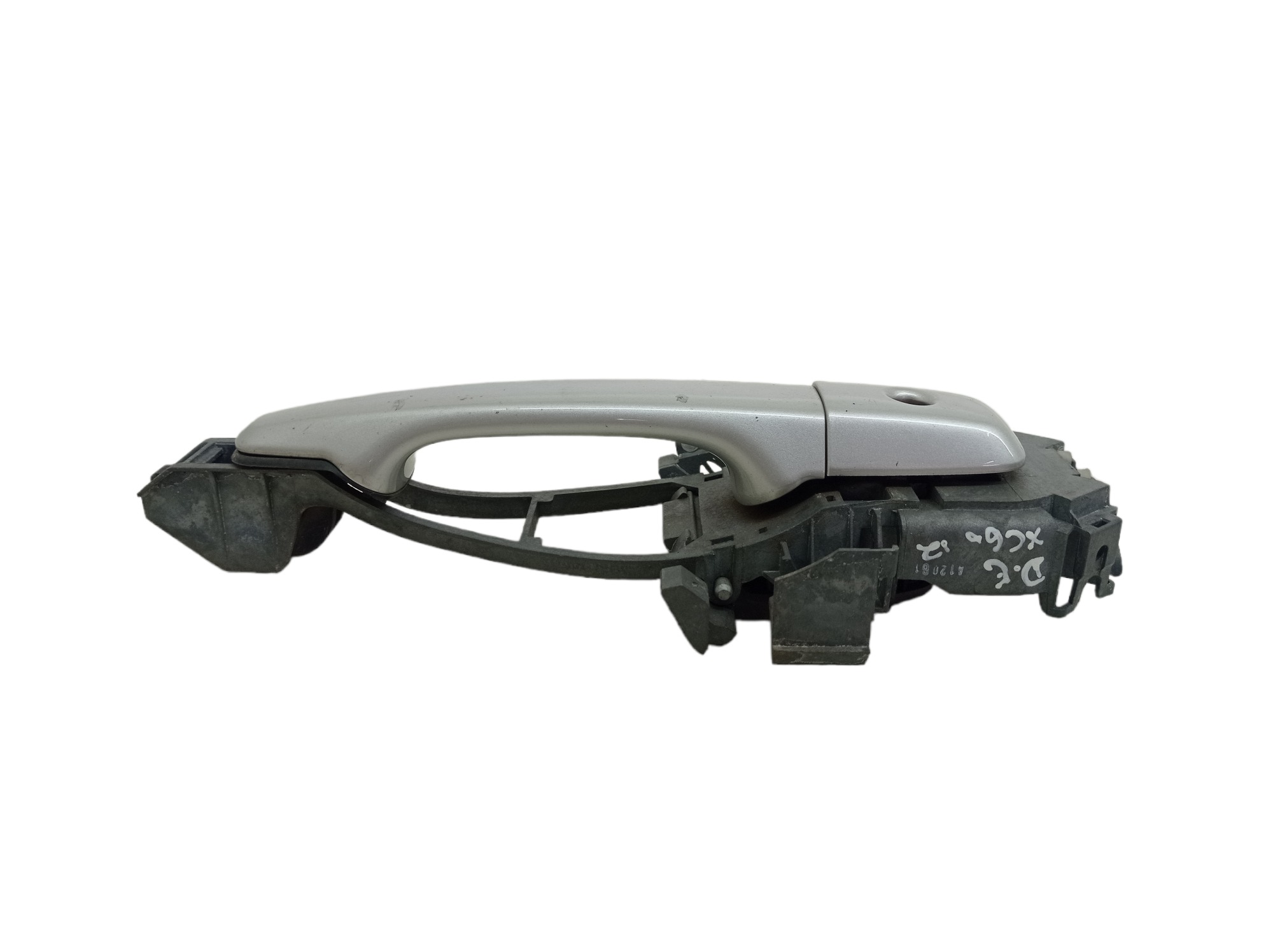 Maçaneta Externa Porta Dianteira Esquerda Volvo Xc60 T6 2011 Prata Dianteira 3