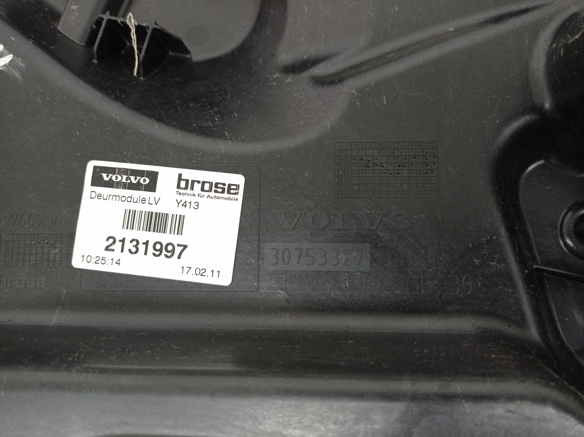 Maquina Vidro Dianteira Esquerda Volvo Xc60 2011 5