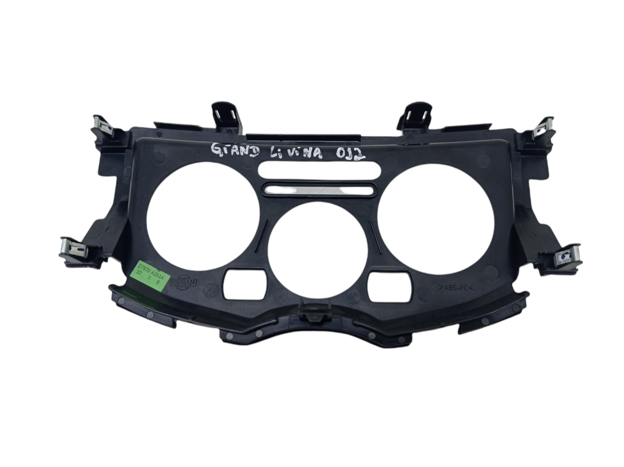 Moldura Controle De Ar Nissan Grand Livina 2012 5