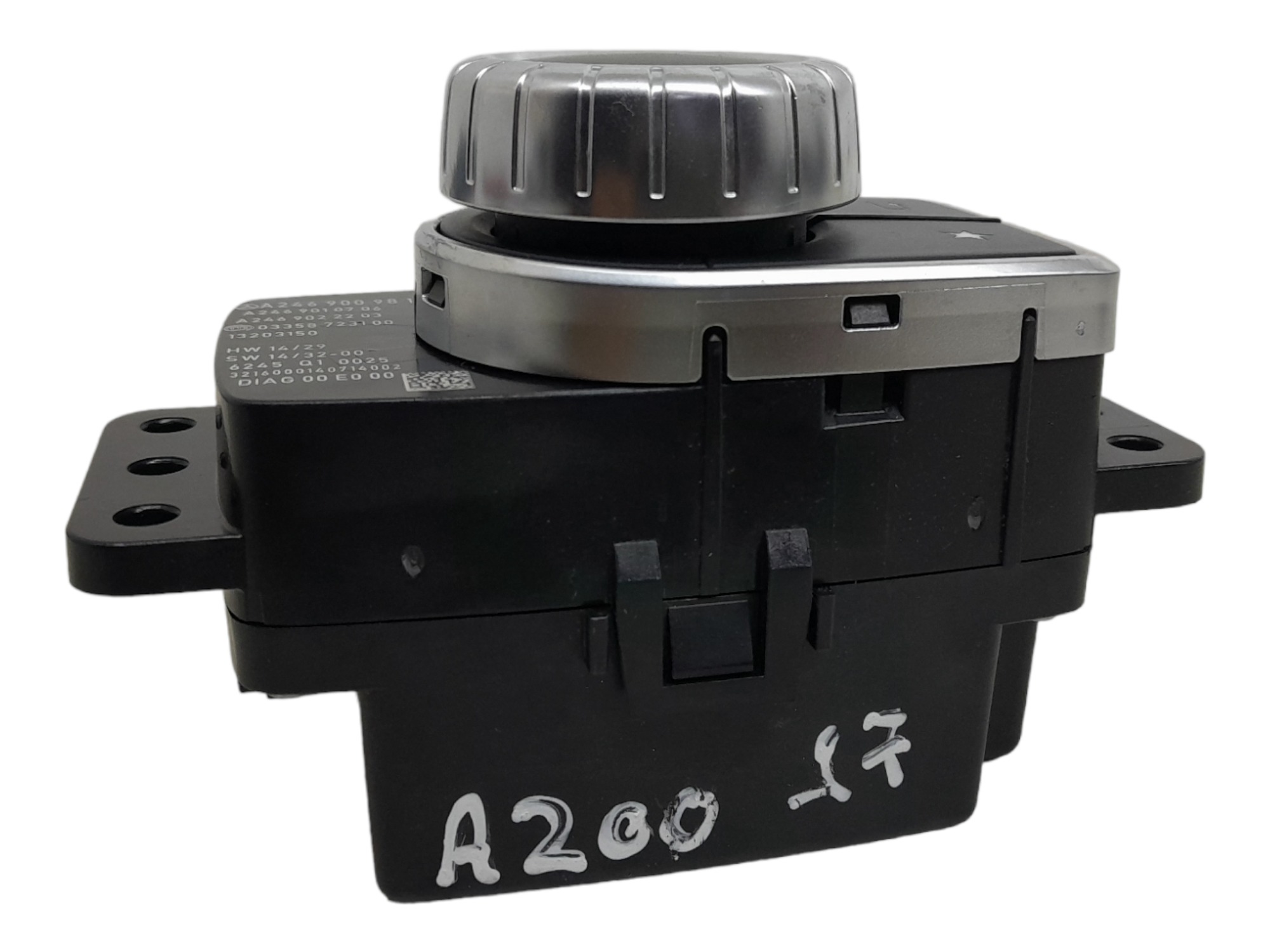 Botao Controle Multimidia Mercedes A200 2017 3