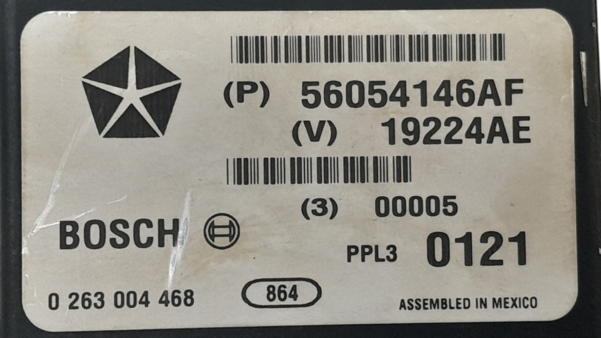 Modulo Estacionamento Jeep Cherokee Sport 3.7 V6 Aut 2012 Preto 6
