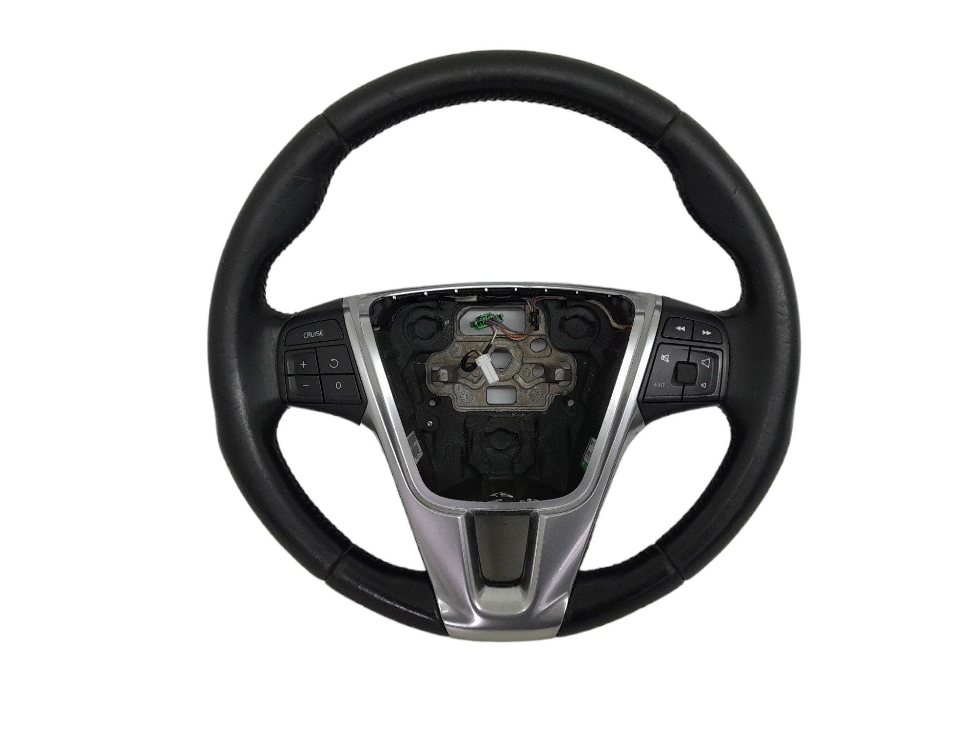 Volante Com Controle Som Volvo Xc60 T5 2014 Preto