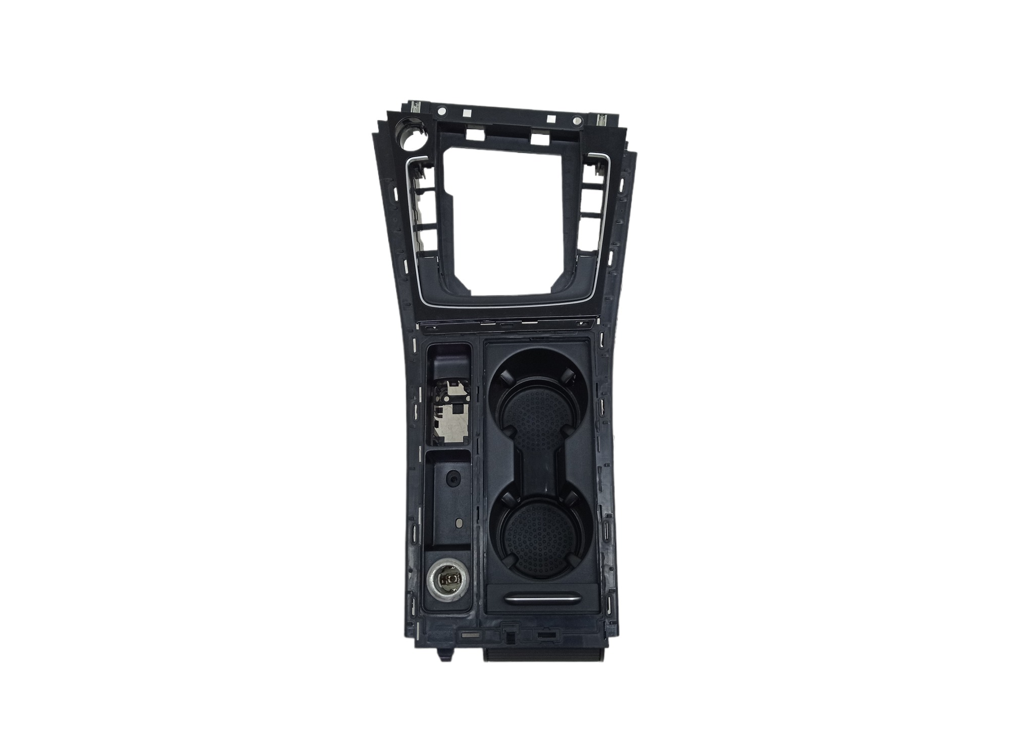 Porta Copos Console Central Volkswagen Golf Highline 2015 Preto