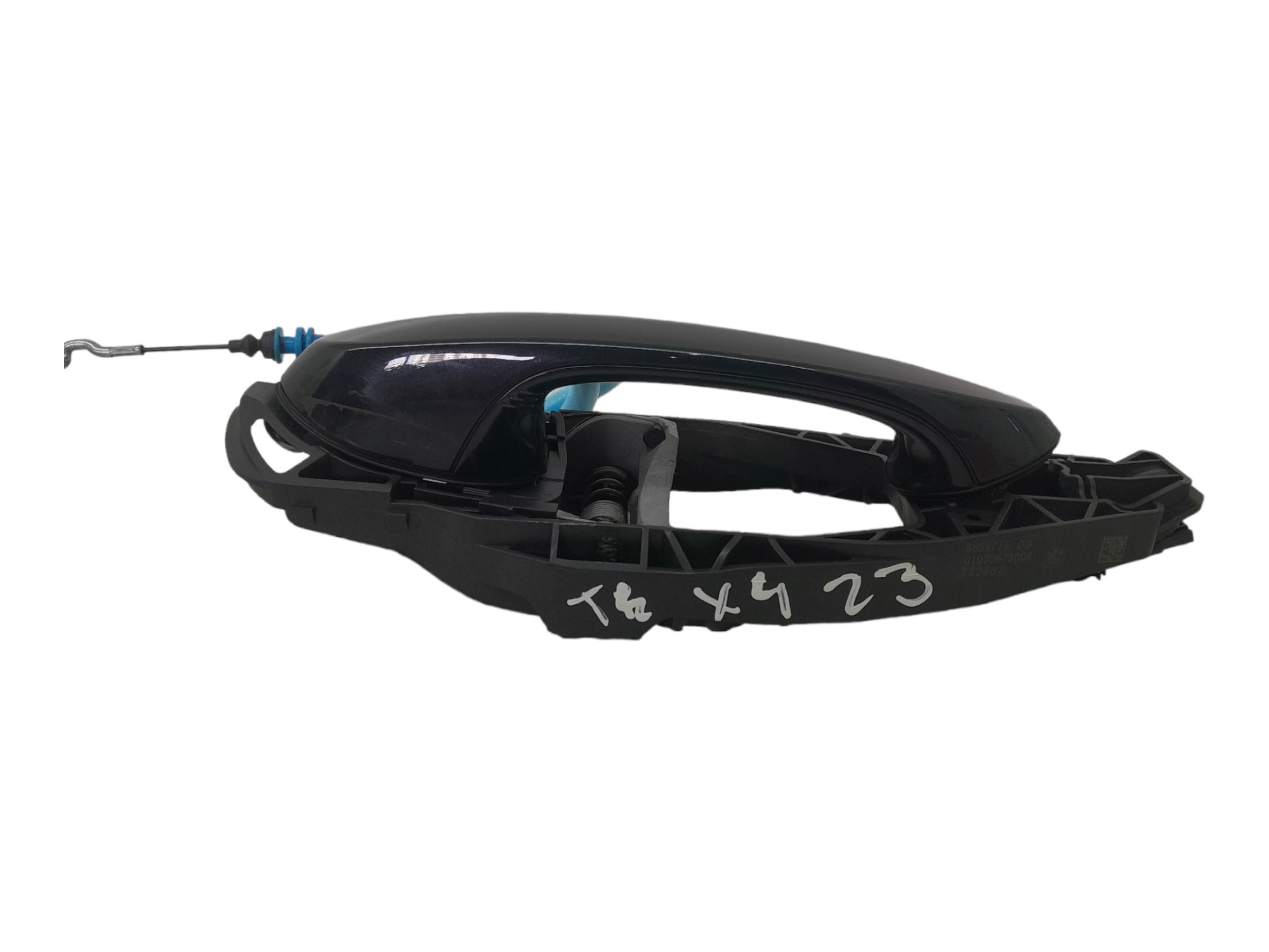 Macaneta Externa Traseira Esquerda Bmw X4 2023 Preto Traseira 2
