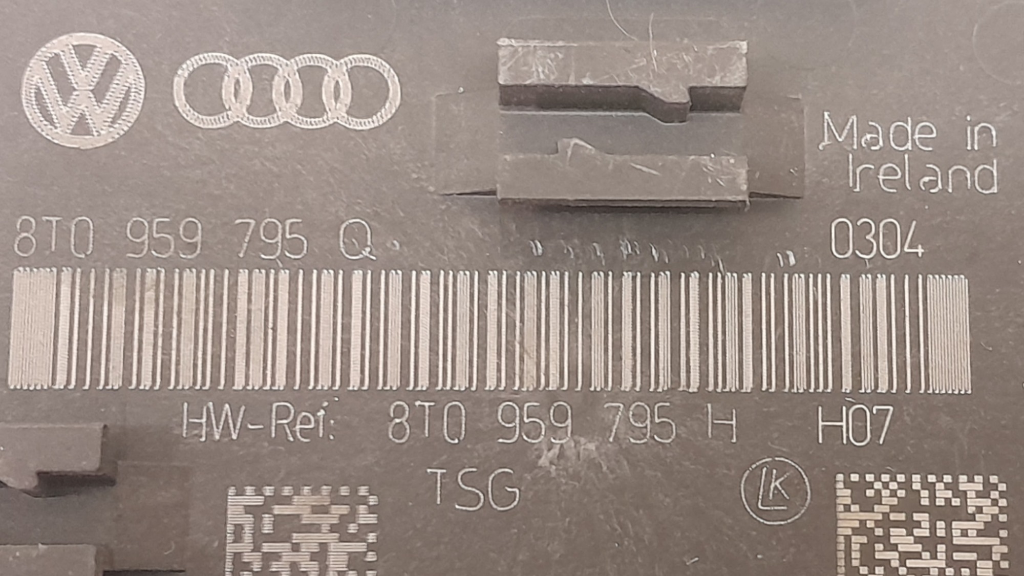 Modulo Porta Traseira Direita Audi A4 Tfsi 2.0 16v 2013 8