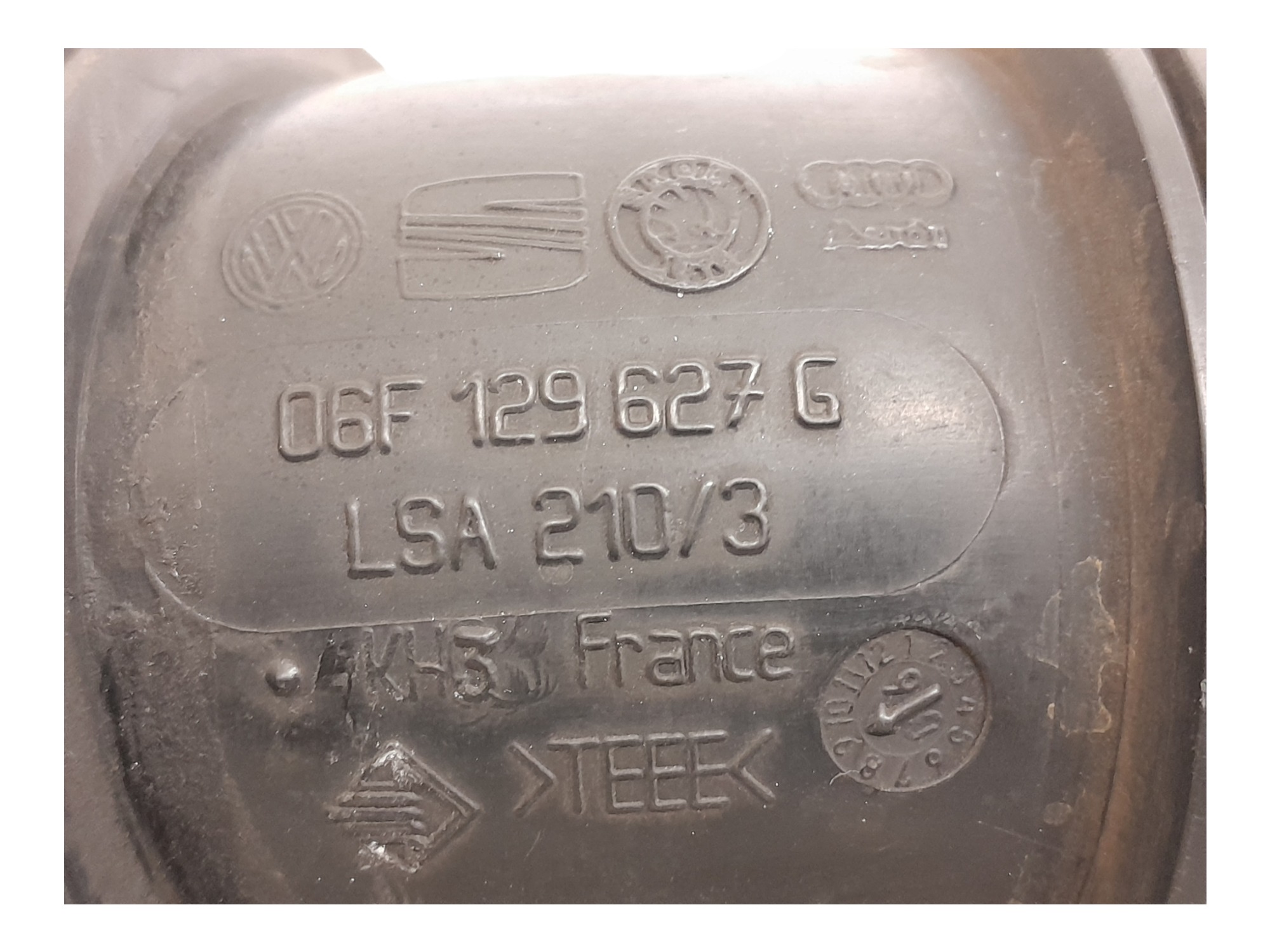 Mangueira Caixa Filtro Ar Volkswagen Passat Tsi 2.0 16v 2008 5