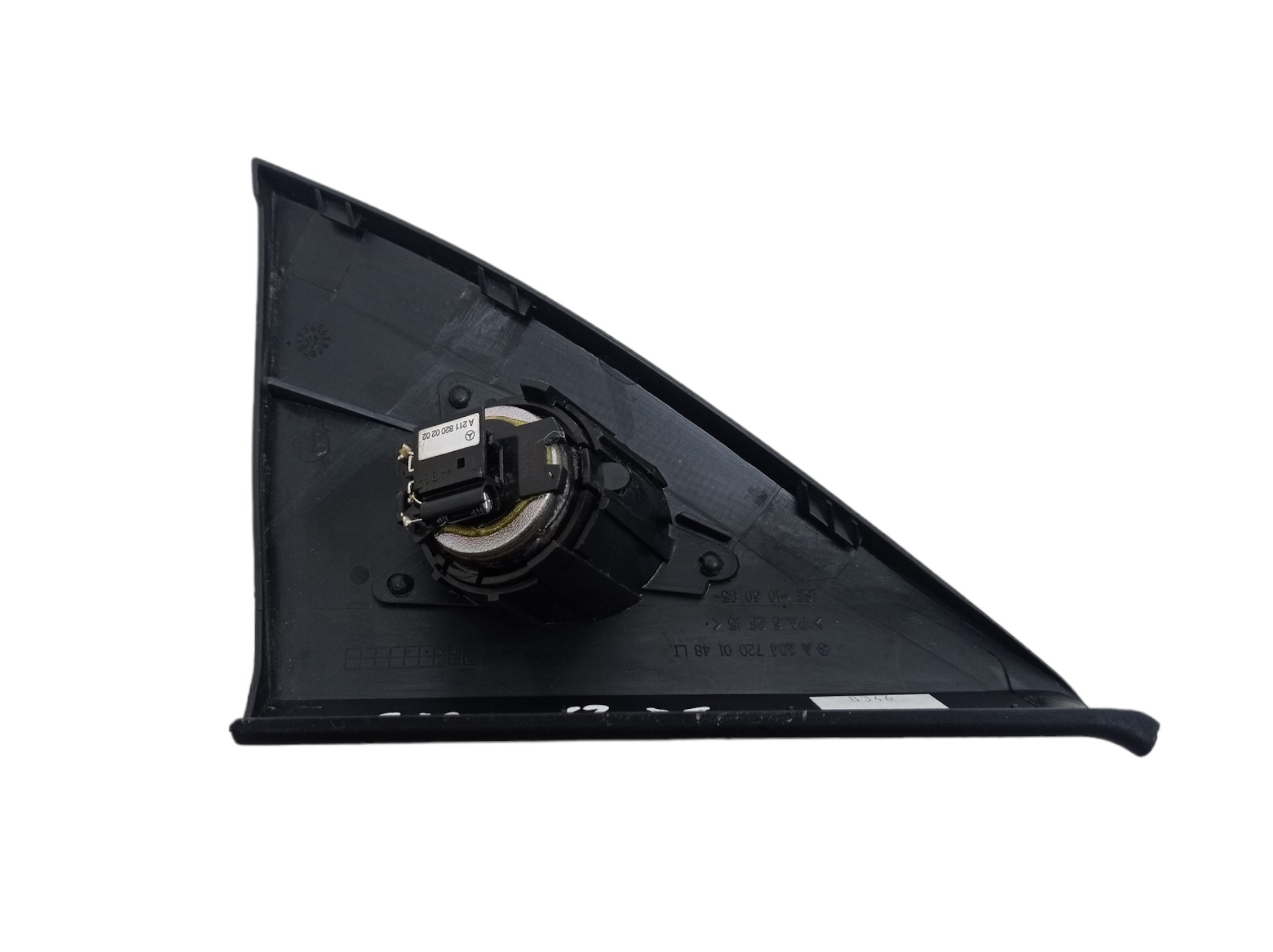Acabamento Interno Retrovisor Esquerdo Mercedes C180 2012  Preto 3