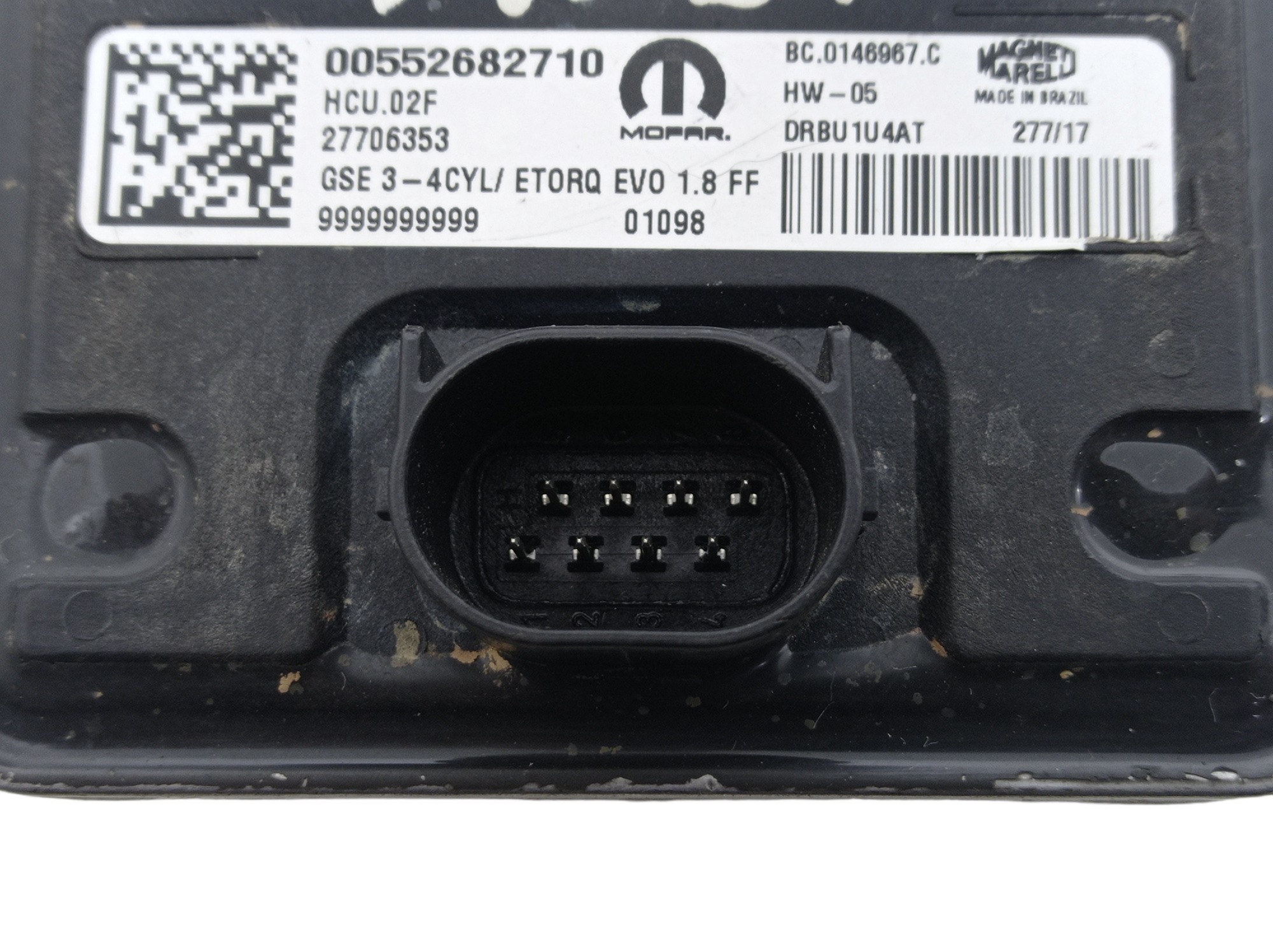 Modulo Ventoinha Fiat Mobi 1.0 3cc Flex 2018 6