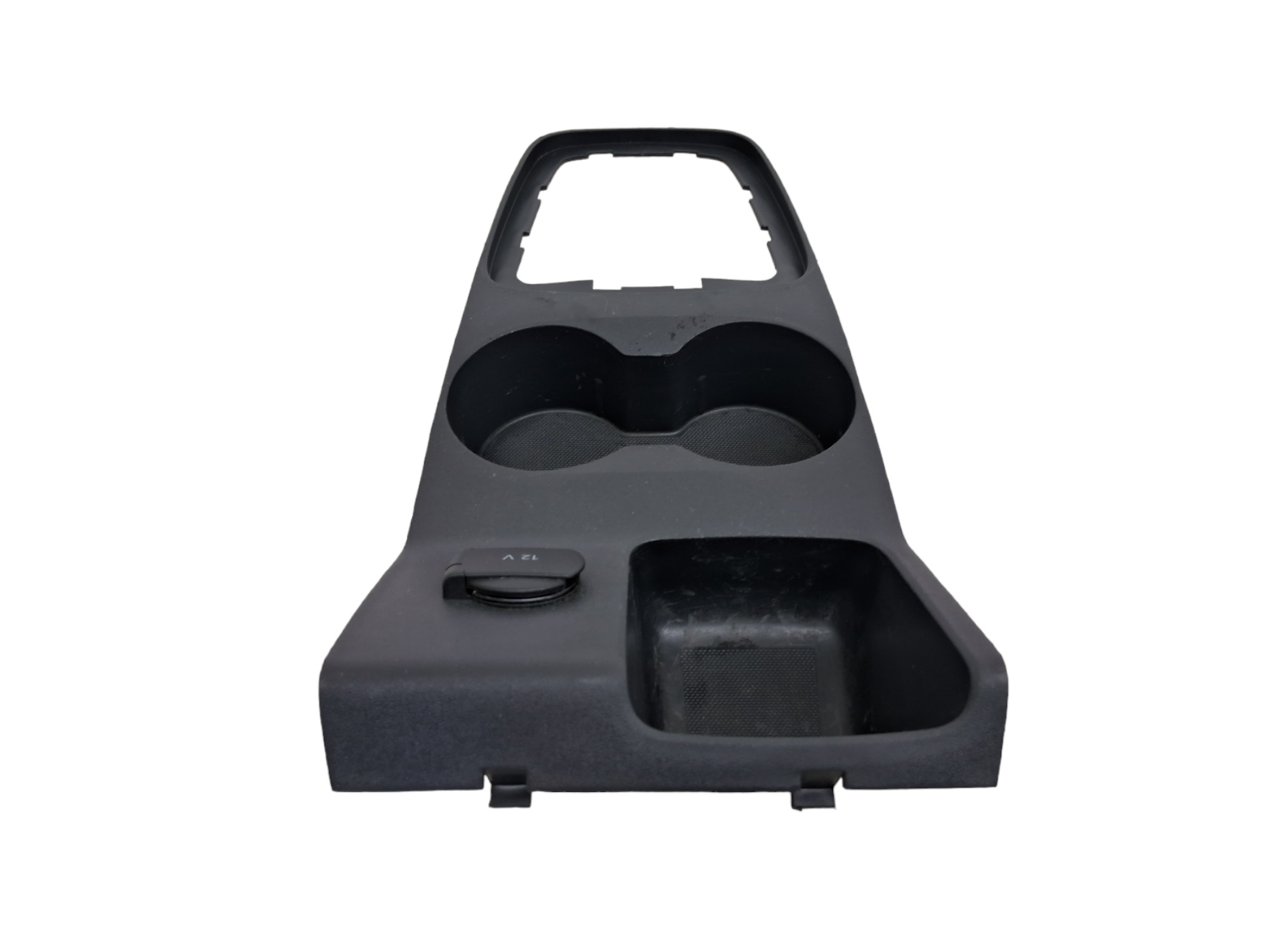 Acabamento Console Porta Copos Volkswagen Fox Connect 2019 Preto 2
