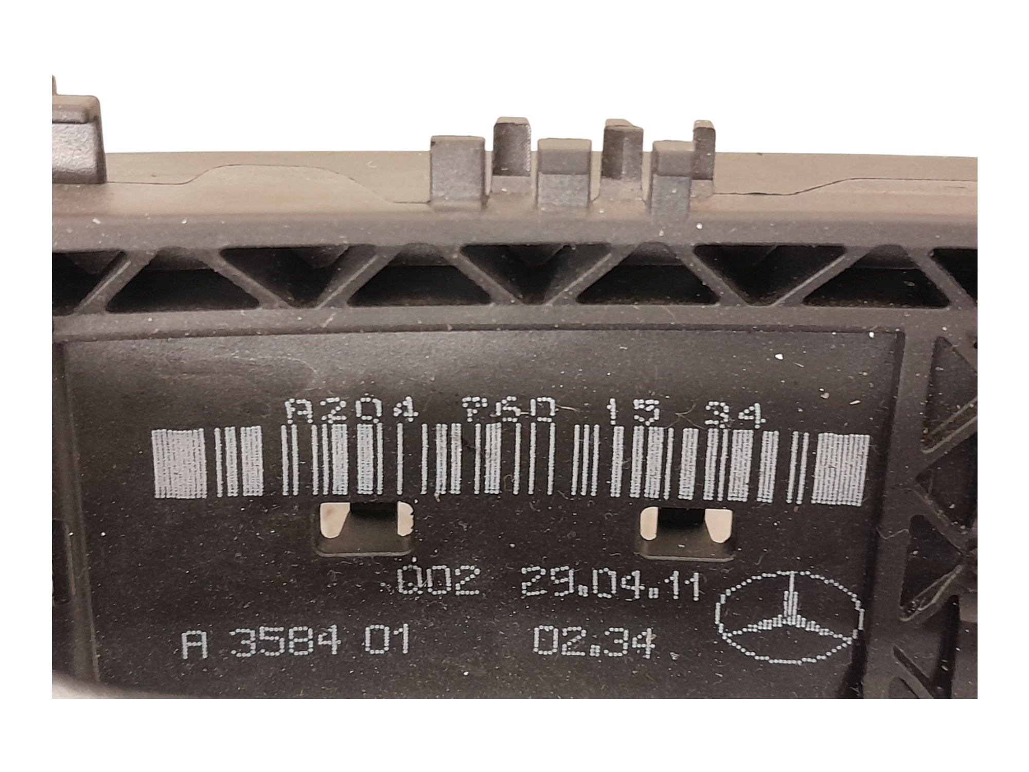 Macaneta Externa Dianteira Esquerda Mercedes C180 2012 Verde Dianteira 5