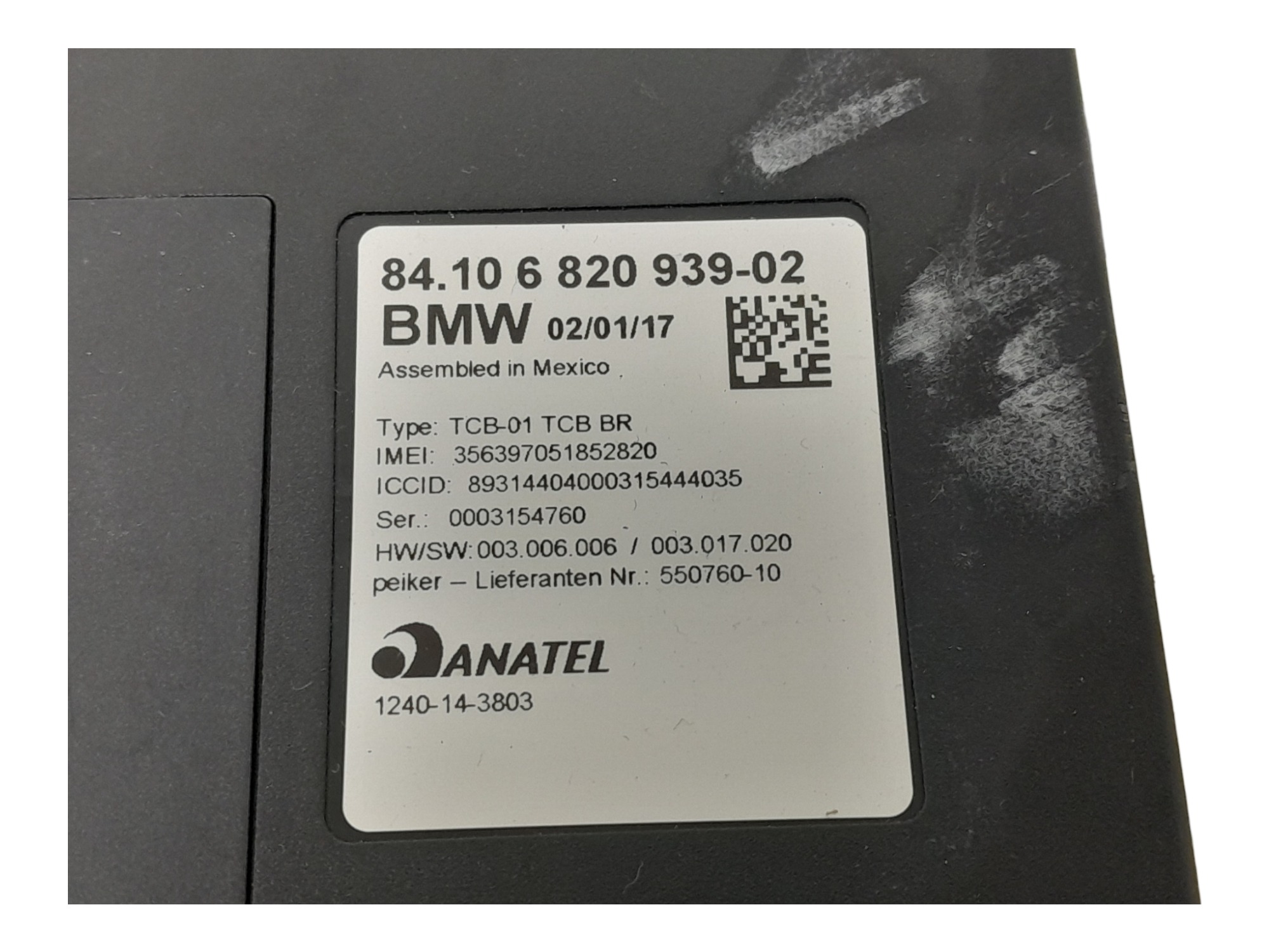 Modulo Sos Bmw X1 Sdrive20i 2018 6