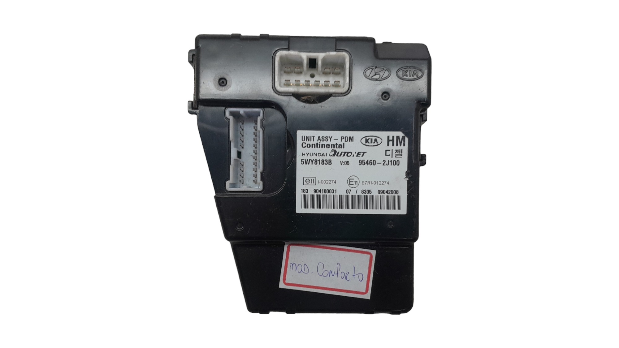Modulo Conforto Kia Mohave 3.0 V6 Diesel Automatico 2010 1