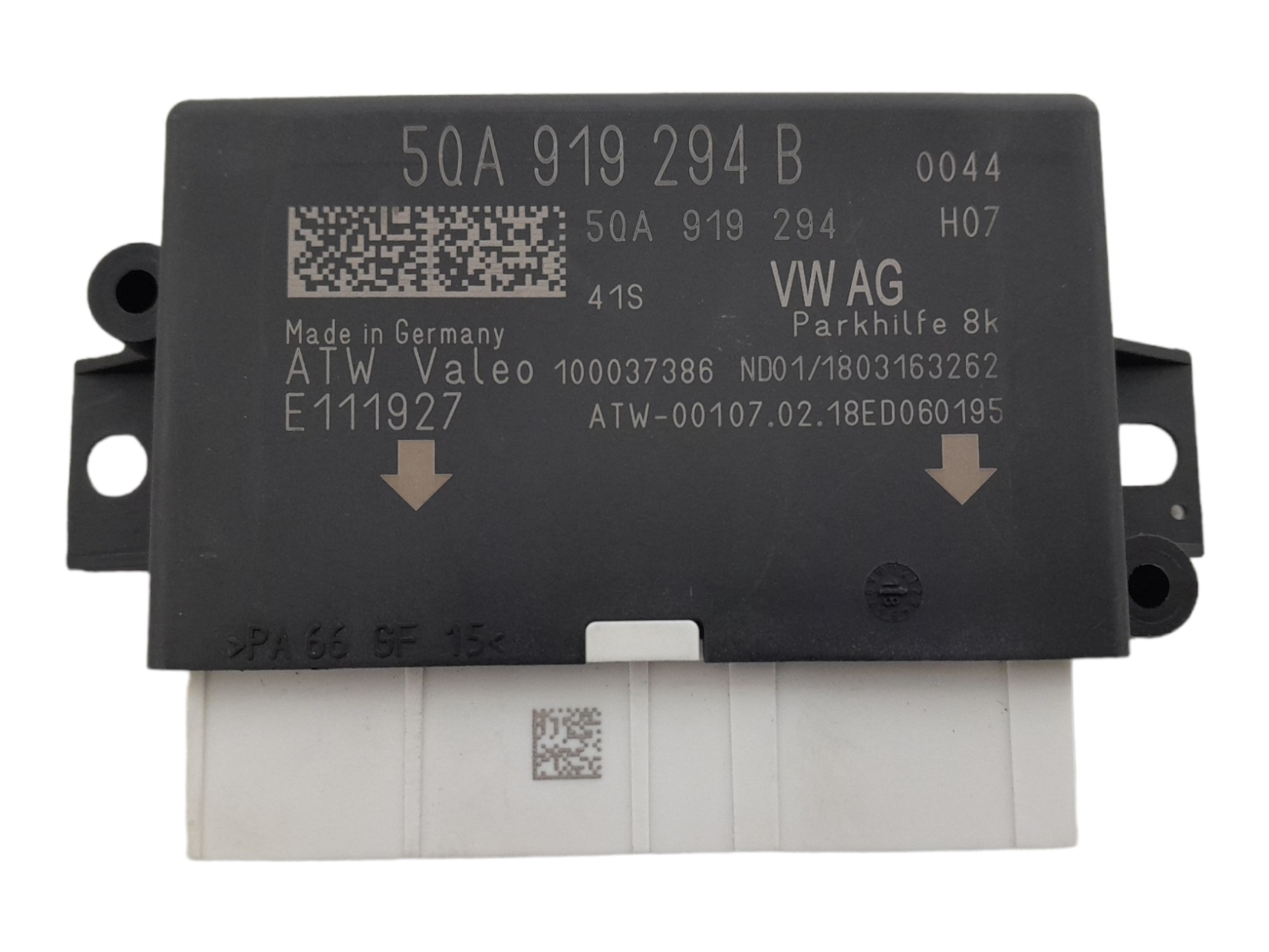 Modulo Sensor Estacionamento Volkswagen Passat 2.0 16v 2018 Preto 1