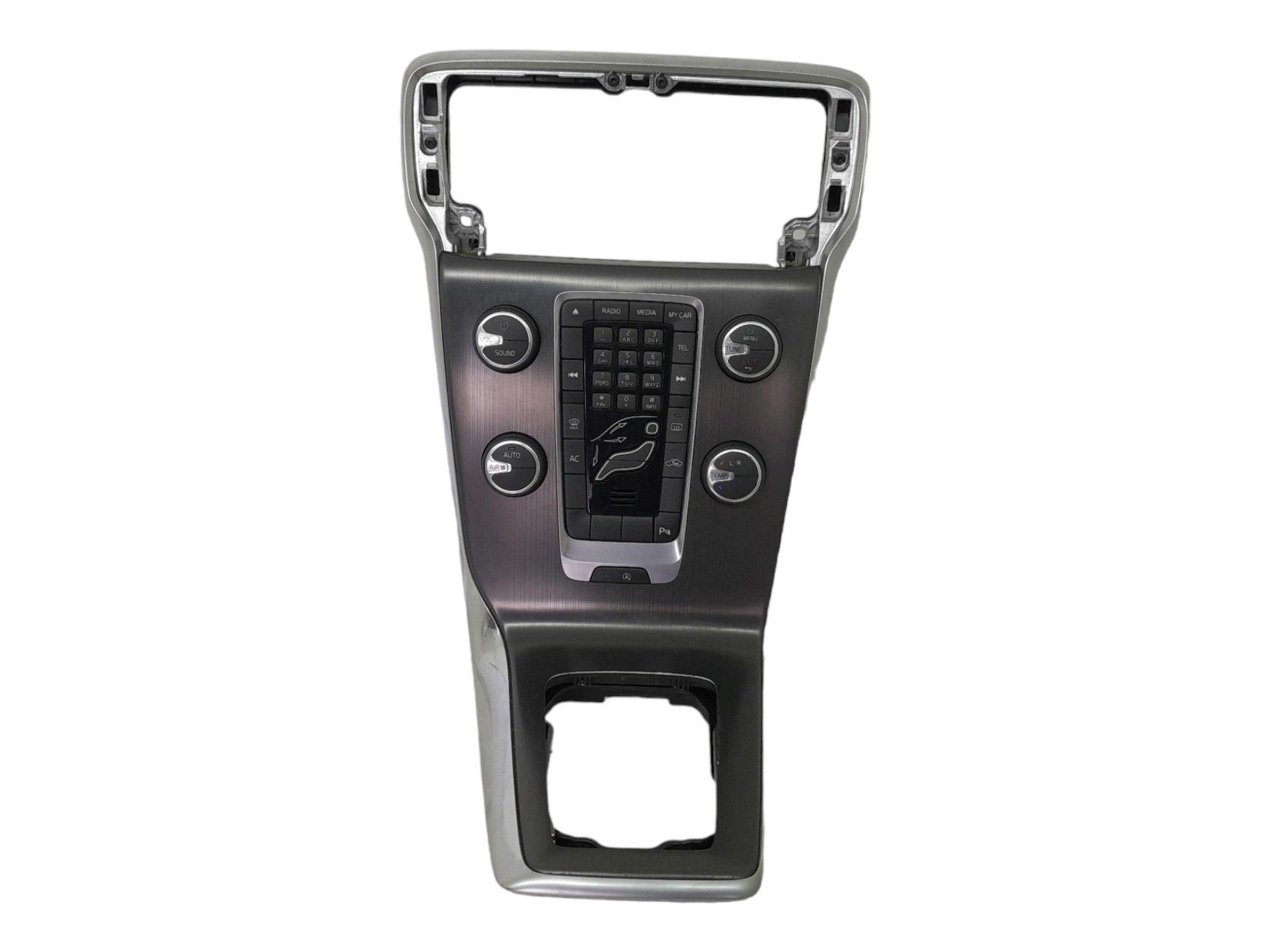 Moldura Central Painel Console Volvo V40 T4 Dynamic 2014 1
