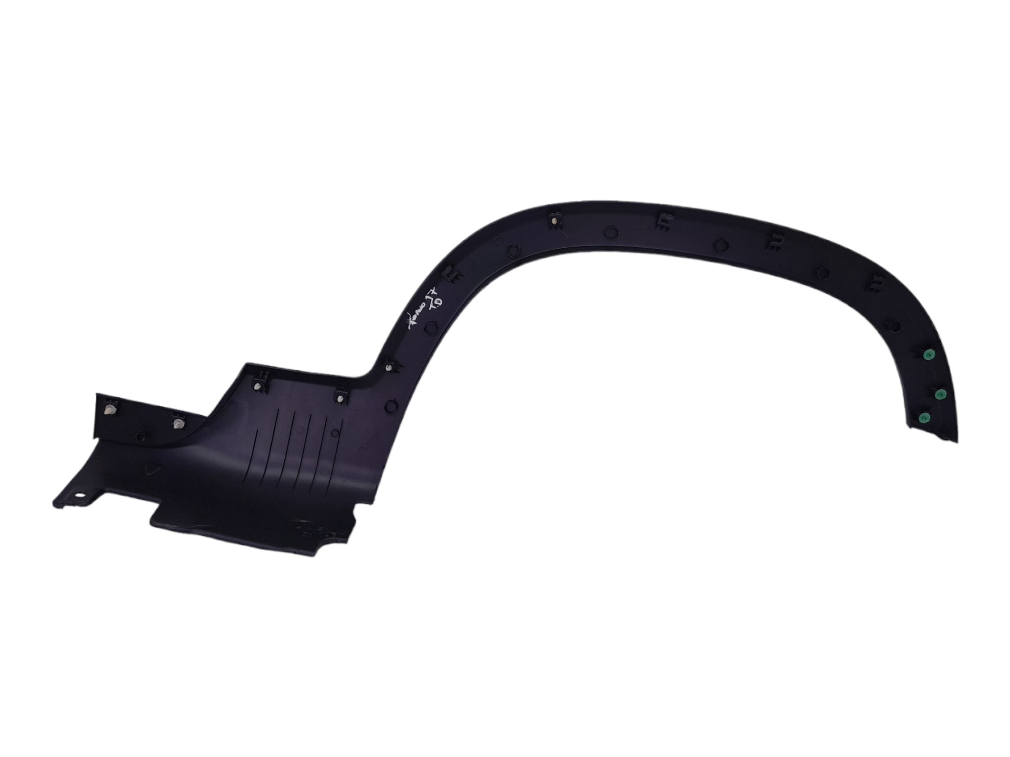 Aplique Externo Lateral Traseiro Direito Fiat Toro 2017 Preto 5