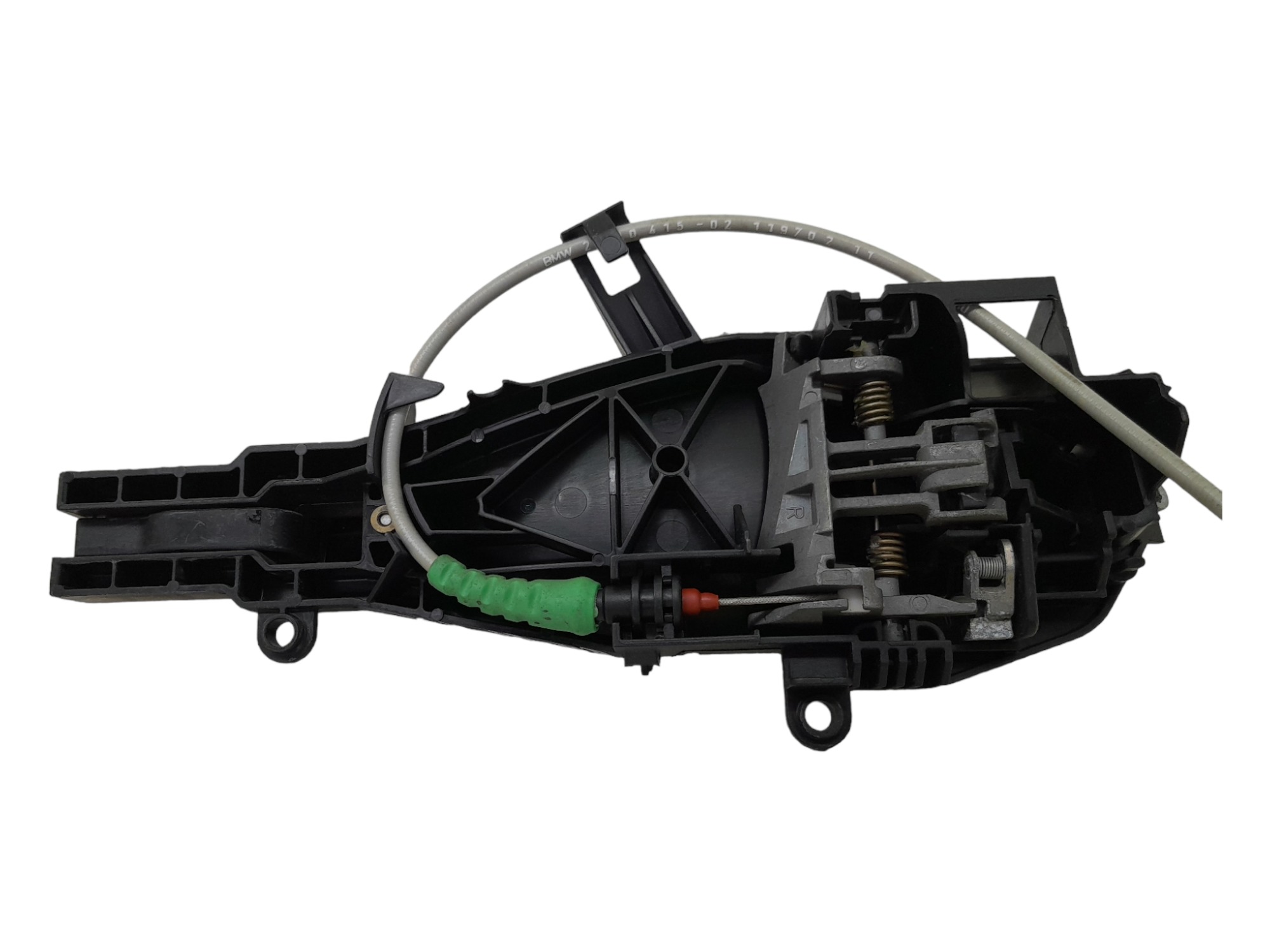 Macaneta Externa Dianteira Direita Bmw X1 Sdrive18i 2011 Preta Dianteira 4